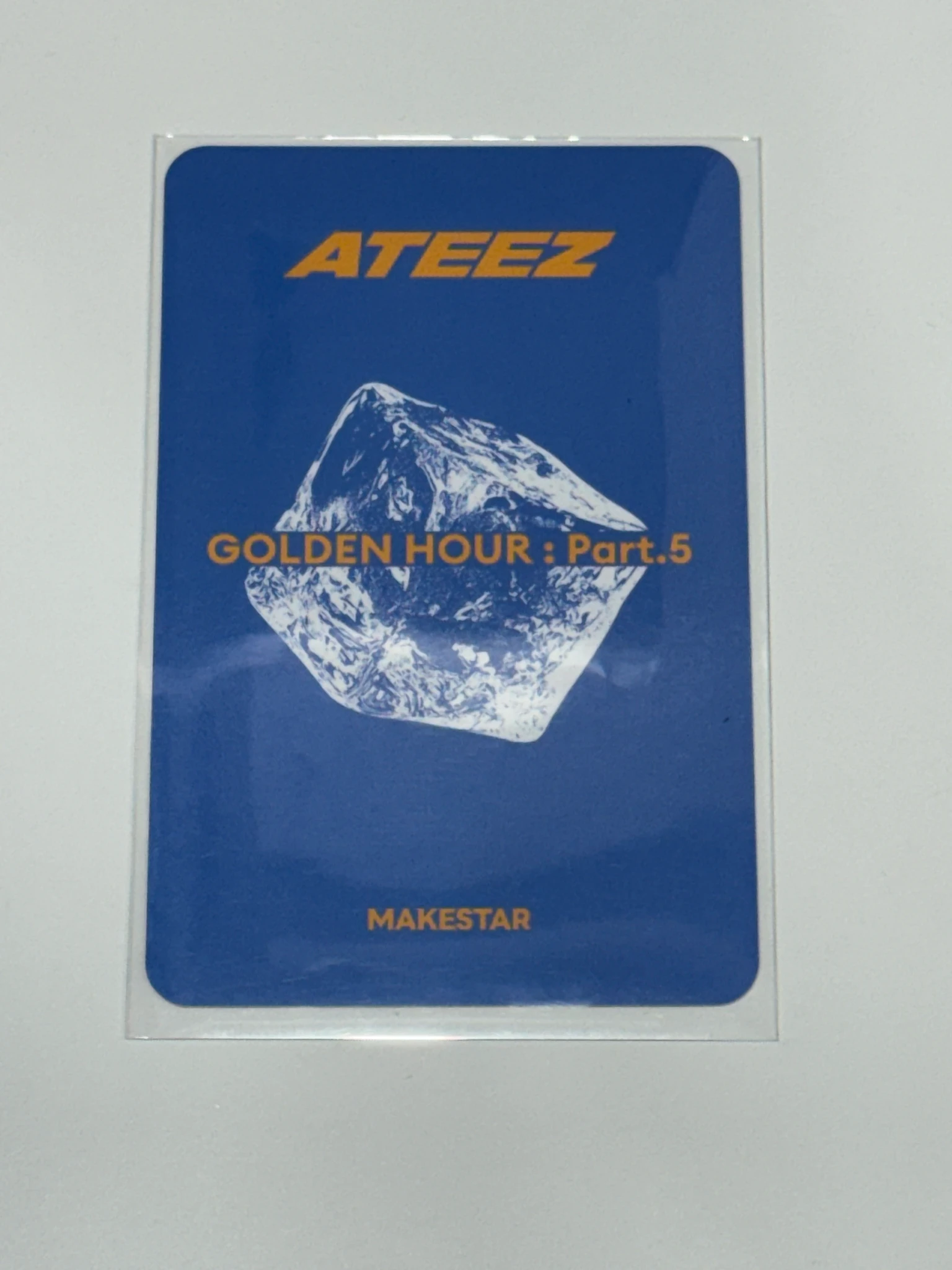 ATEEZ Seonghwa ATEEZ - Seonghwa - GOLDEN HOUR : Part.5 Album makestar pob (pre-order benefit) listing photo 2