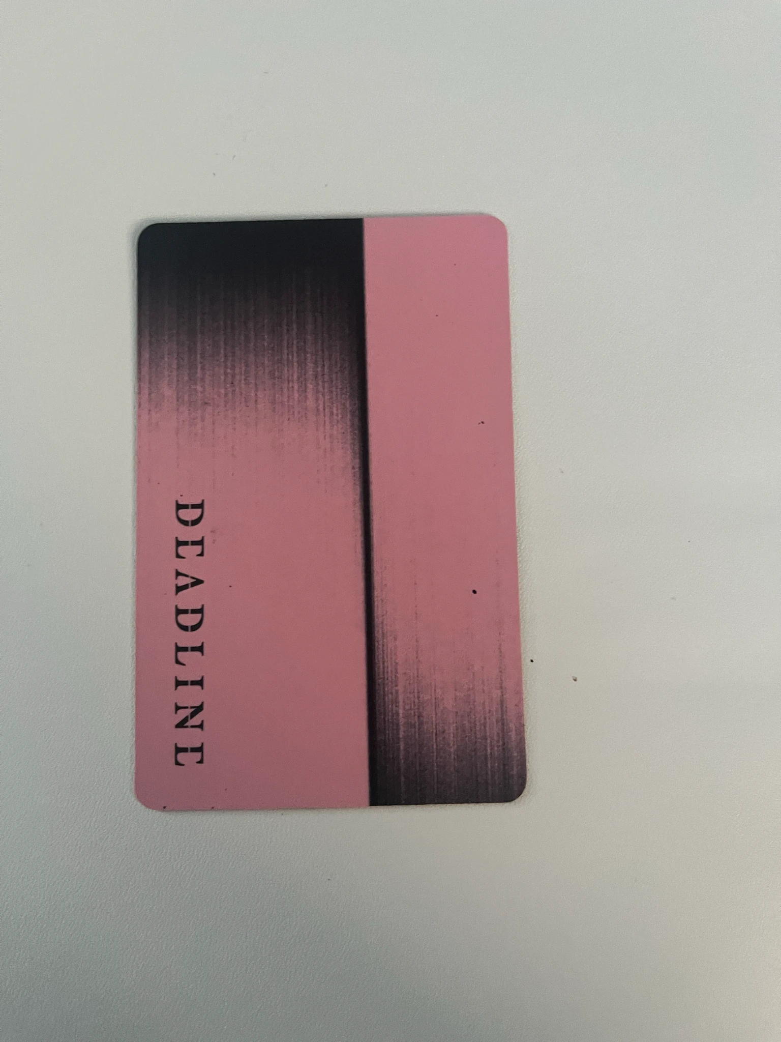 BLACKPINK Jennie BLACKPINK - Jennie - Deadline Album pink version album photocard listing photo 2