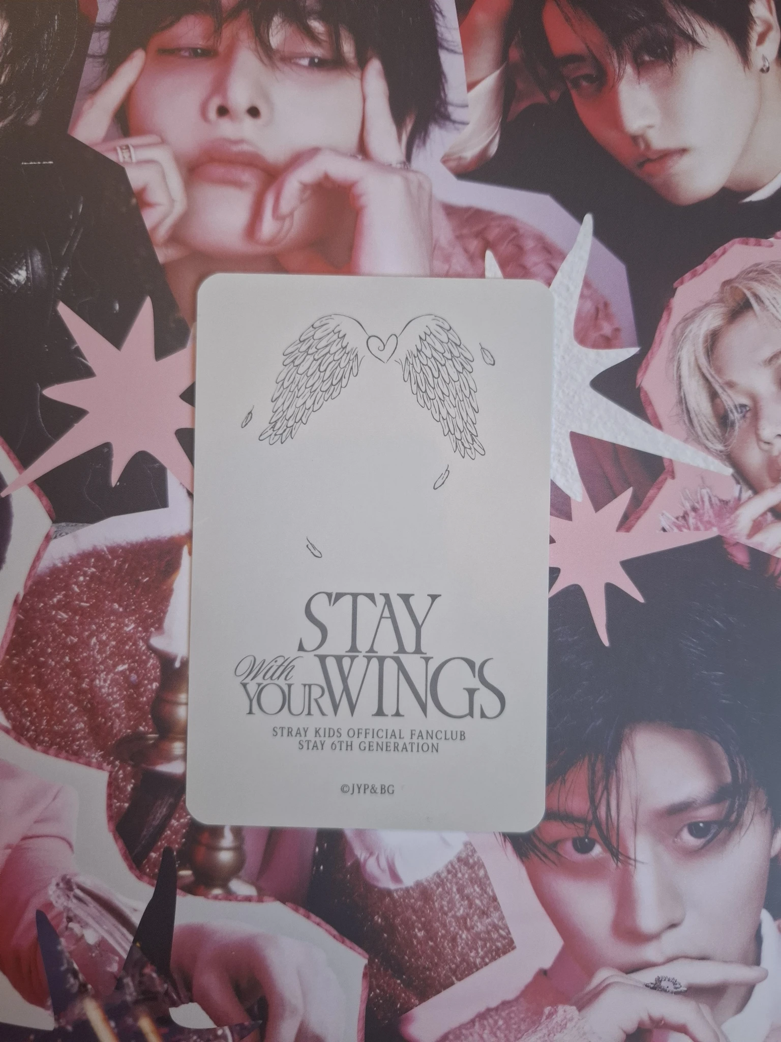 Stray Kids I.N Stray Kids - I.N - STAY With Your Wings-6th Fanclub Other photocard set listing photo 2