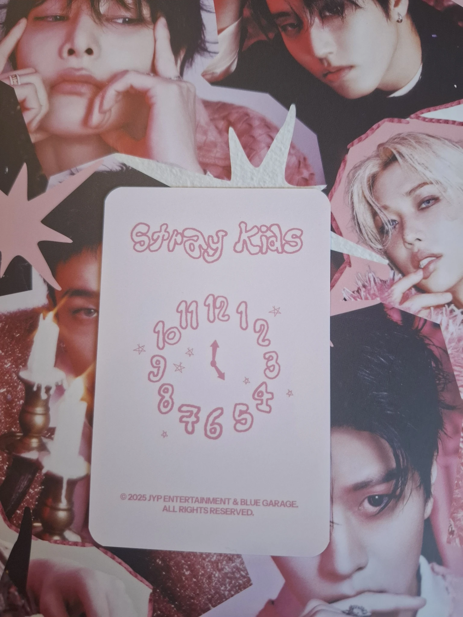 Stray Kids I.N Stray Kids - I.N - 5th Fanmeeting - SKZ 5'Clock Event merch photocard listing photo 2