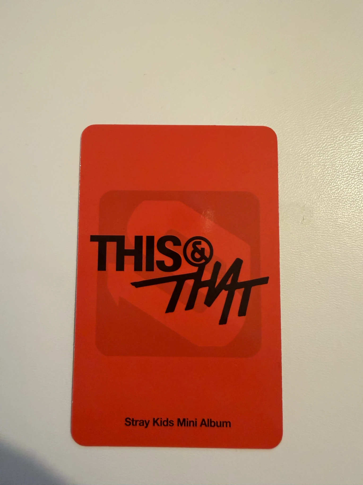 Stray Kids Changbin Stray Kids - Changbin - THIS & THAT Album album photocard fans album version random photocard platform listing photo 2
