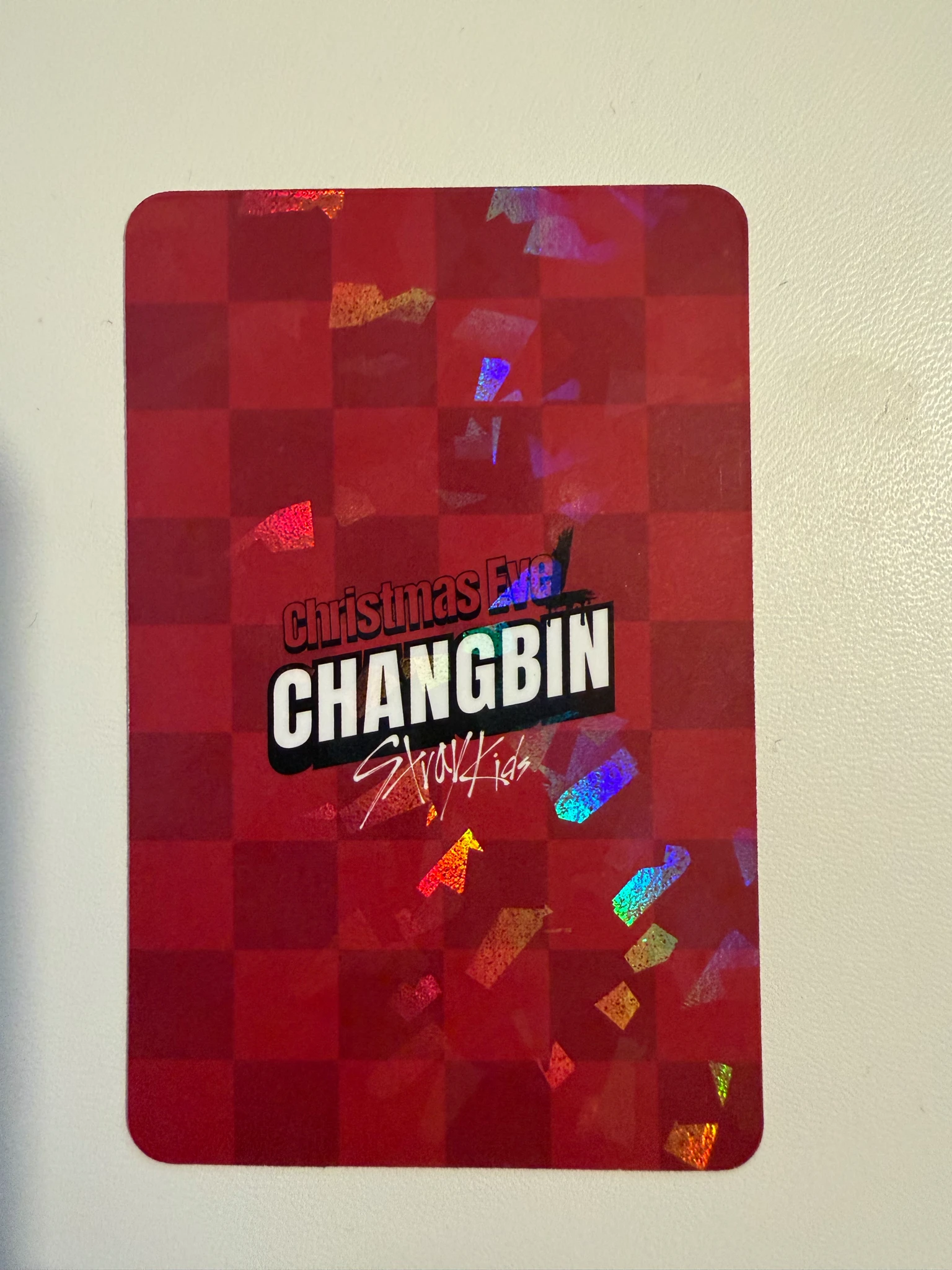 Stray Kids Changbin Stray Kids - Changbin - Christmas EveL Album album photocard glitter ver. glitter listing photo 2