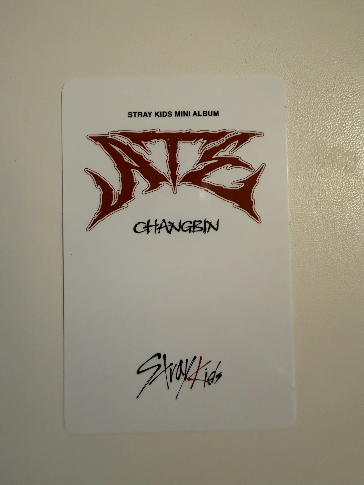 Stray Kids Changbin Stray Kids - Changbin - ATE Album album photocard nemo version B version listing photo 2