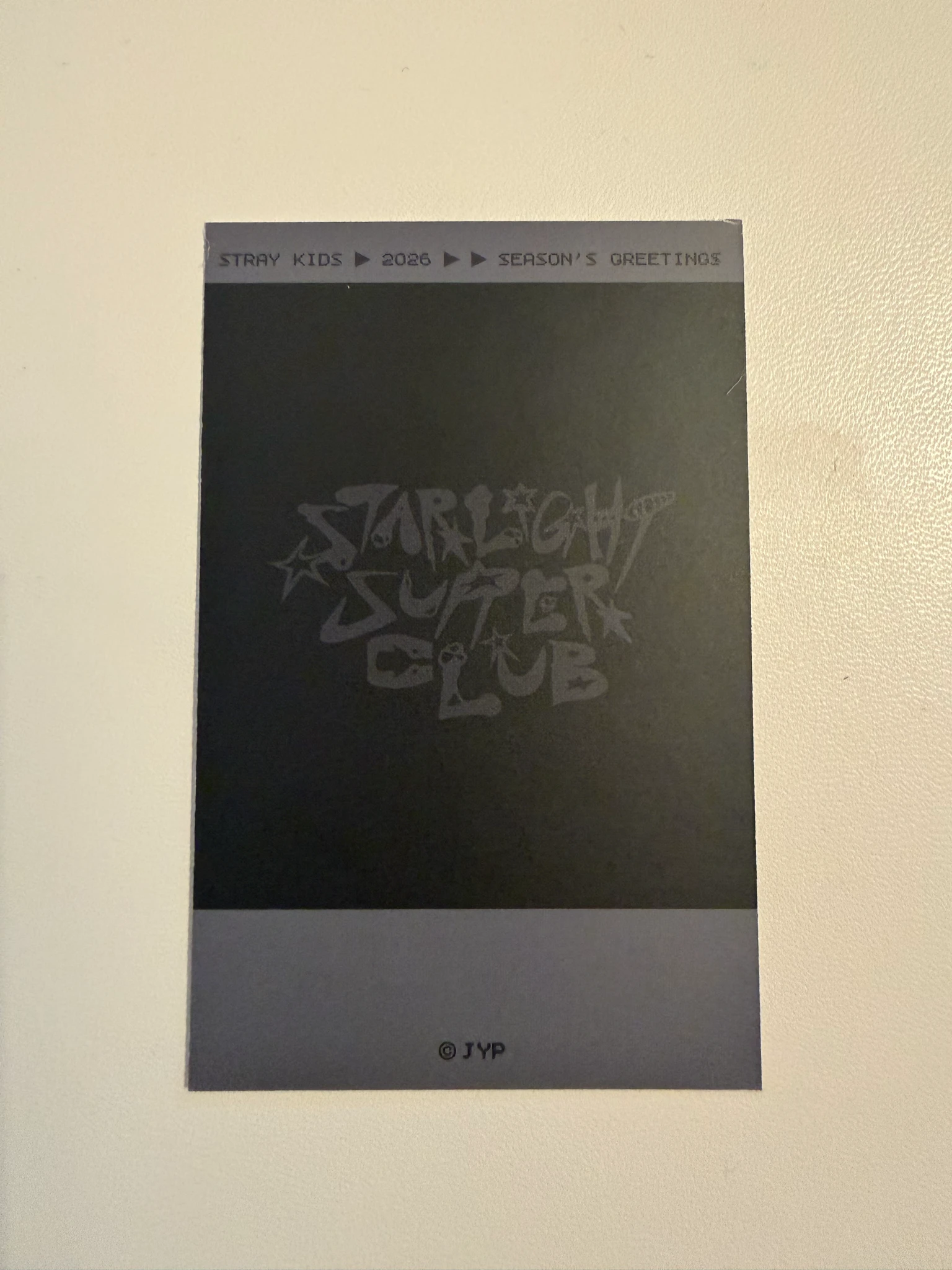Stray Kids Changbin Stray Kids - Changbin - 2026 Season's Greetings - Starlight Supper Club Other polaroid polaroid set listing photo 2