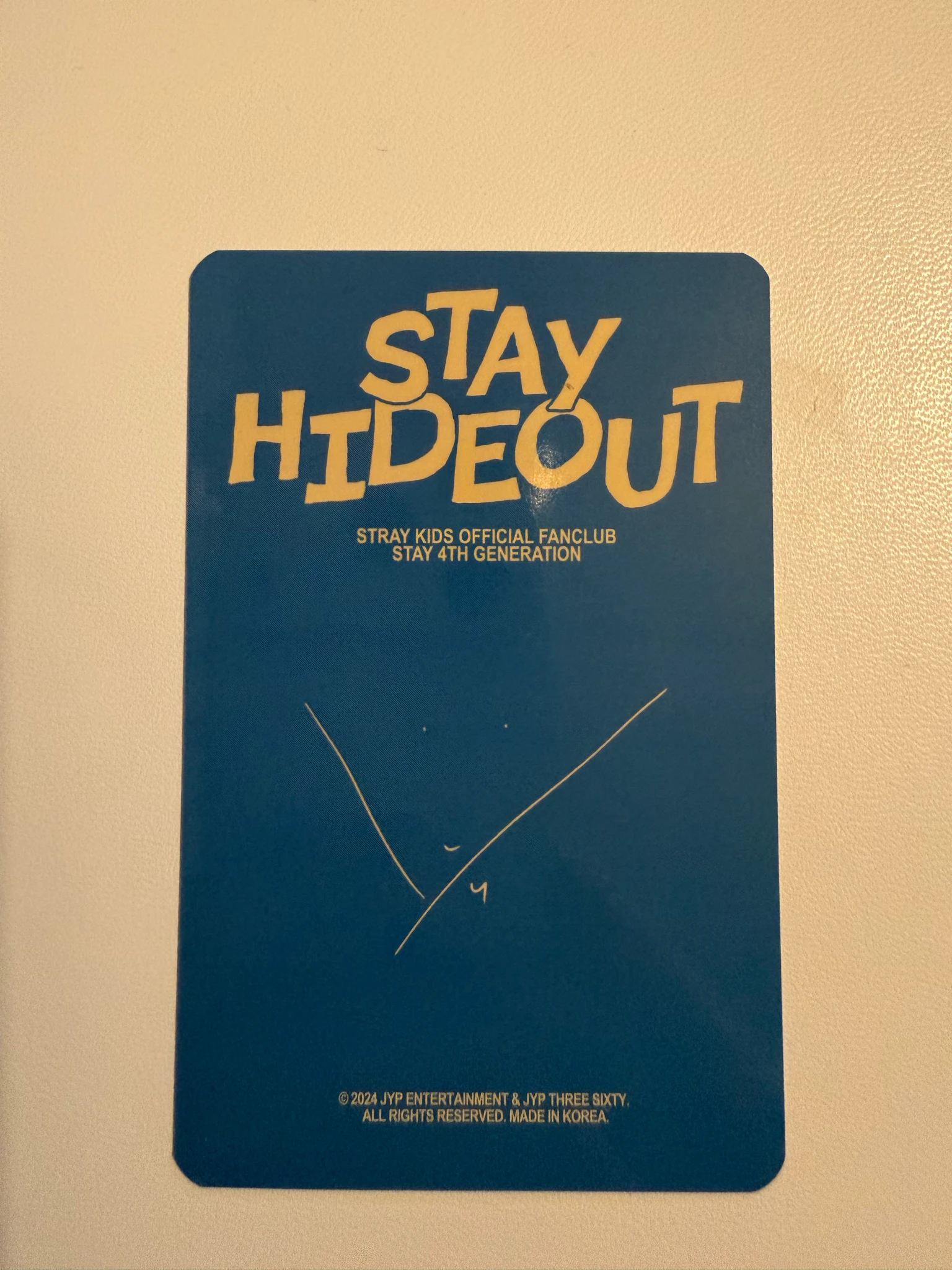 Stray Kids Changbin Stray Kids - Changbin - STAY Hideout Official Fan Club 4th Gen Other photocard set listing photo 2
