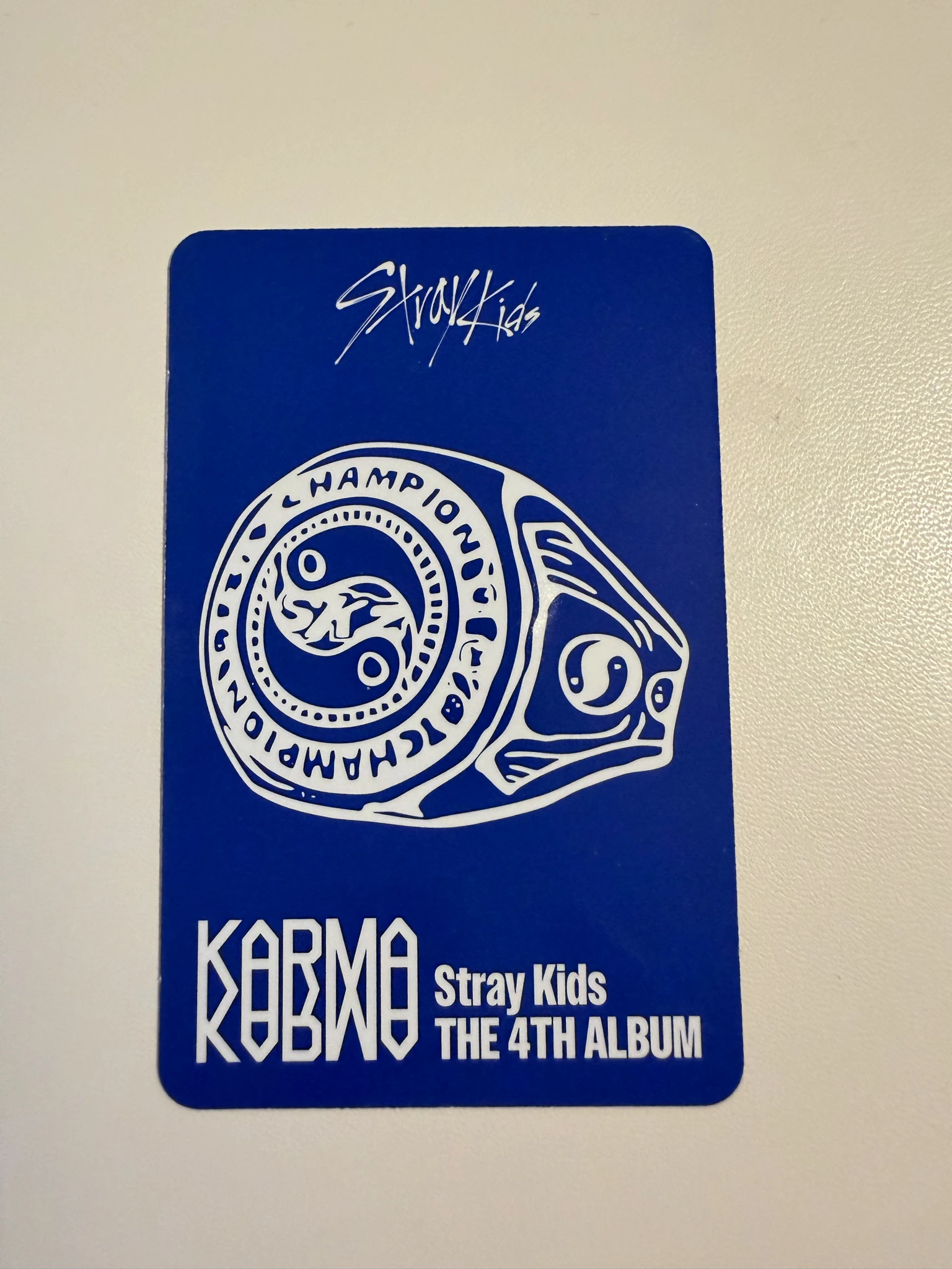 Stray Kids Changbin Stray Kids - Changbin - KARMA Album album photocard accordion version first press only listing photo 2