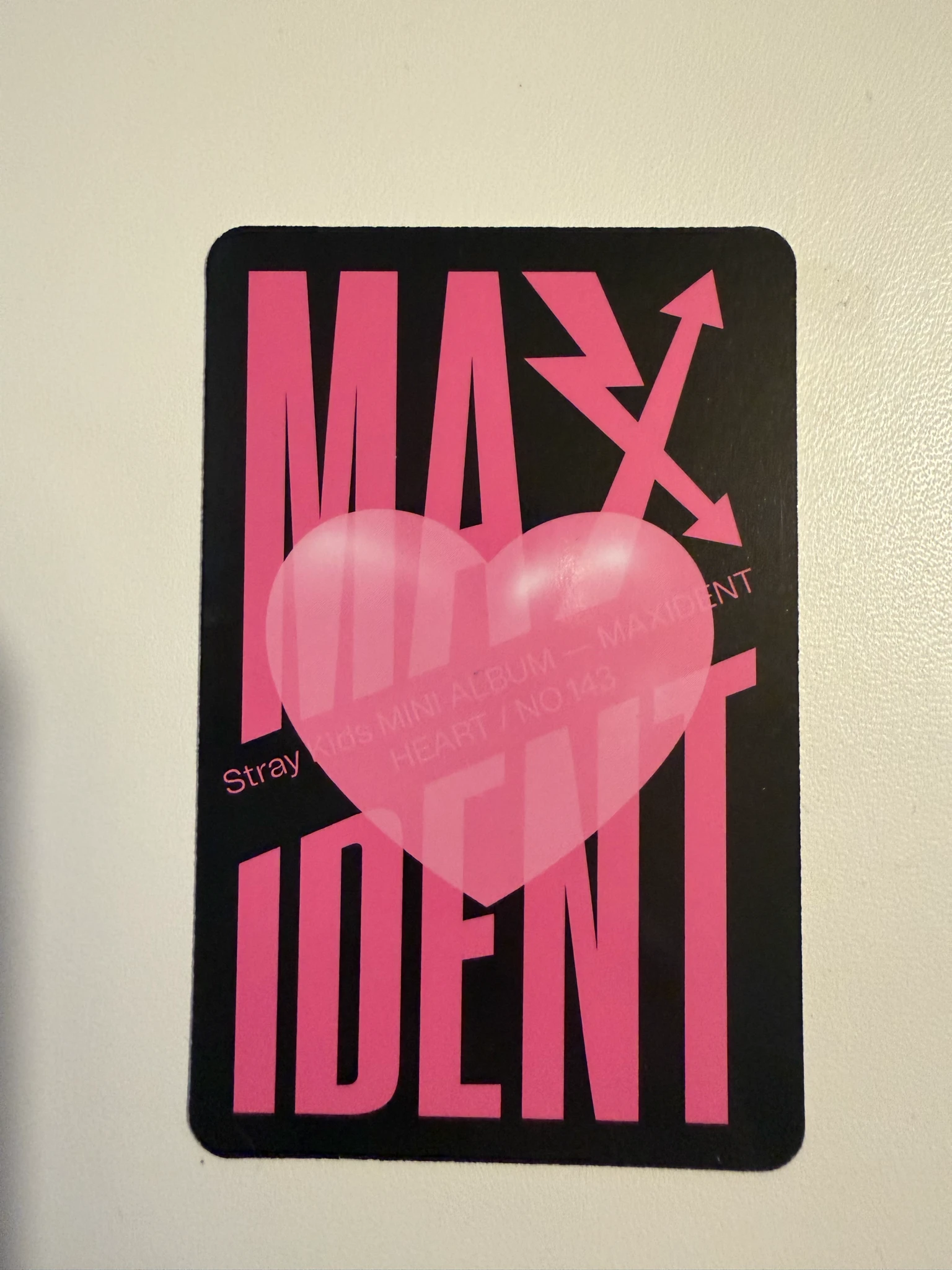 Stray Kids Changbin Stray Kids - Changbin - Maxident Album heart ver. listing photo 2