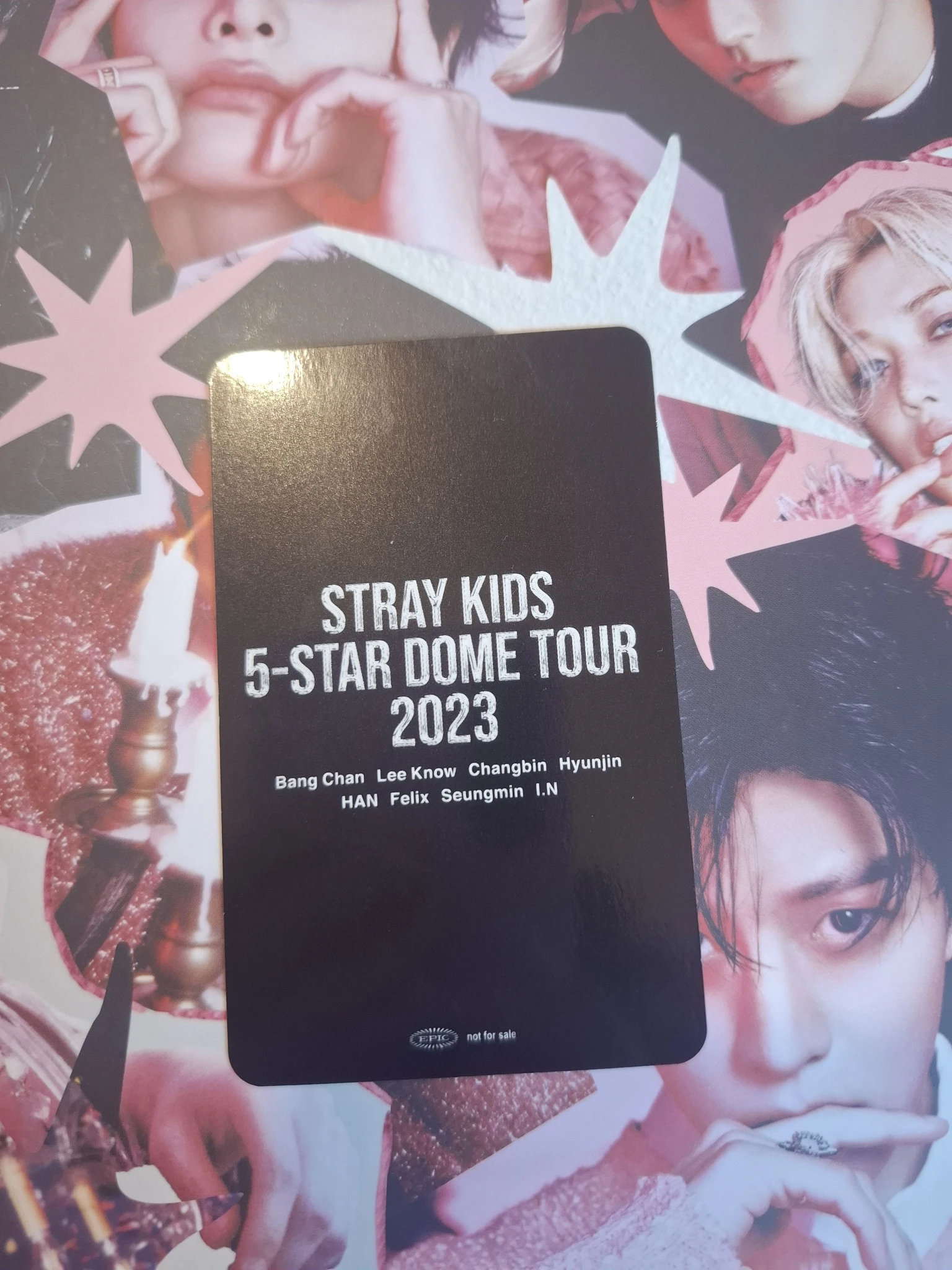 Stray Kids Seungmin Stray Kids - Seungmin - 5-Star Dome Tour 2023 Event osaka day 2 purchase benefit venue-limited social path listing photo 2