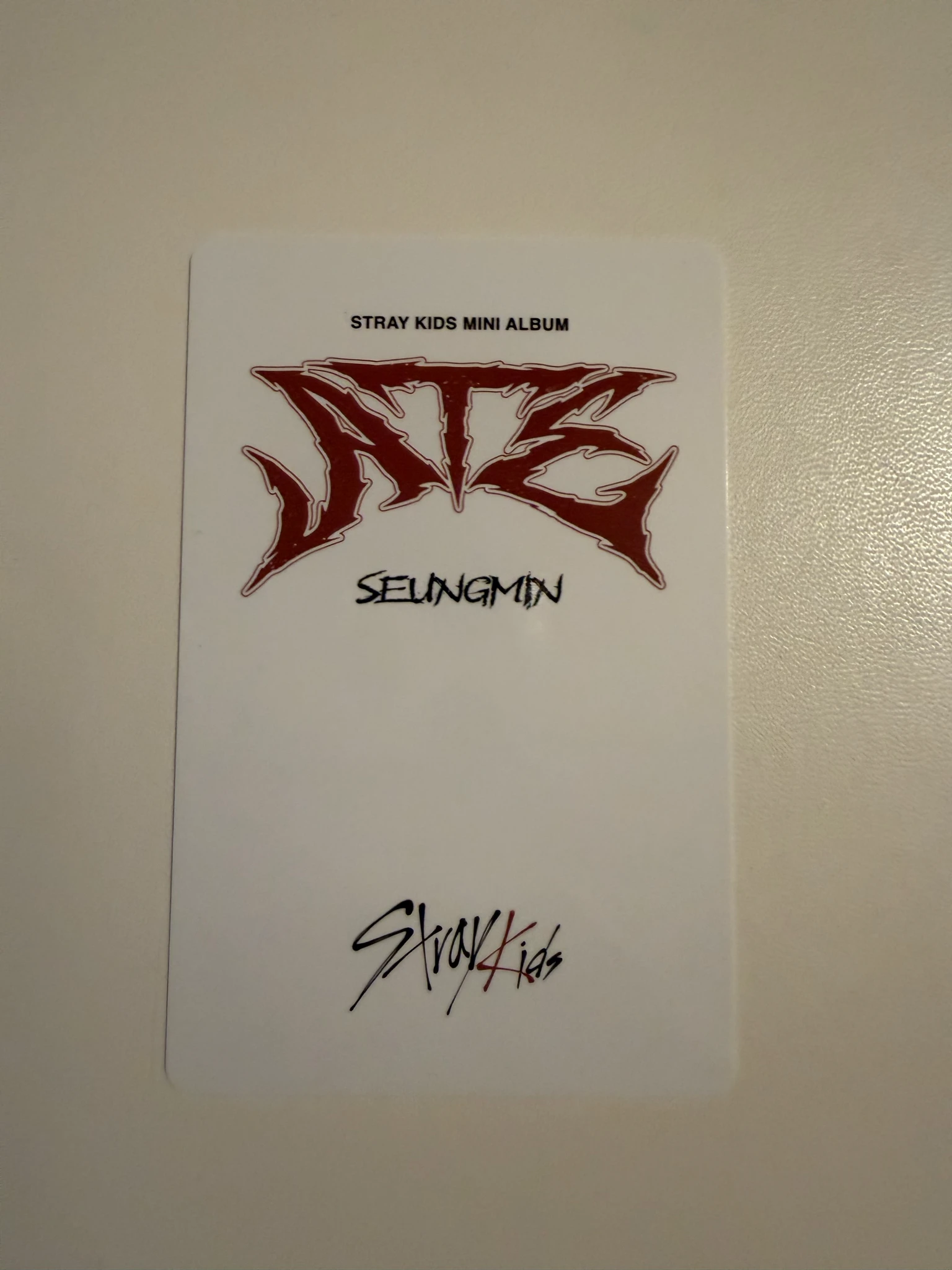 Stray Kids Seungmin Stray Kids - Seungmin - ATE Album album photocard nemo version B version listing photo 2