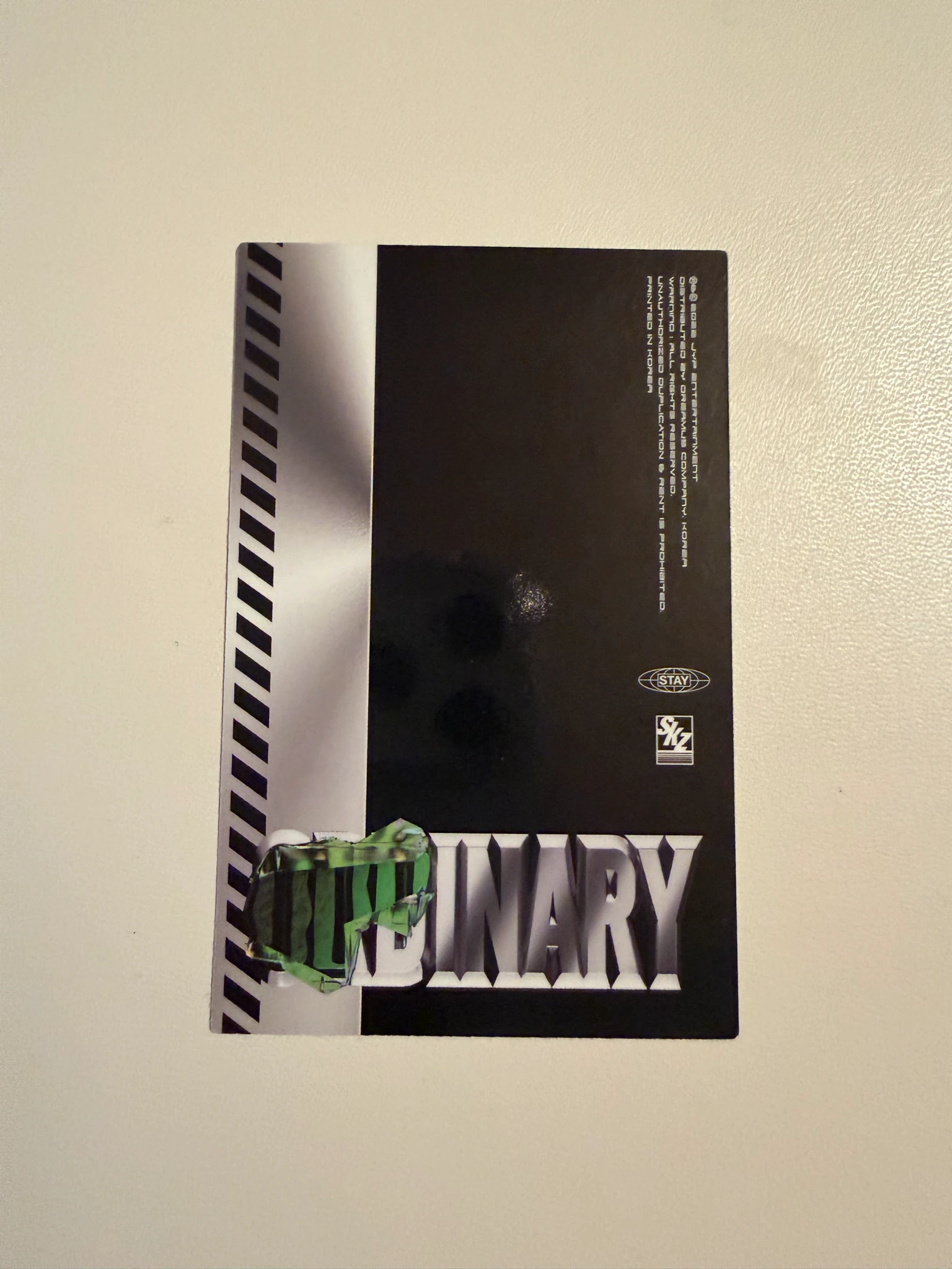 Stray Kids Seungmin Stray Kids - Seungmin - Oddinary Album album photocard id card listing photo 2