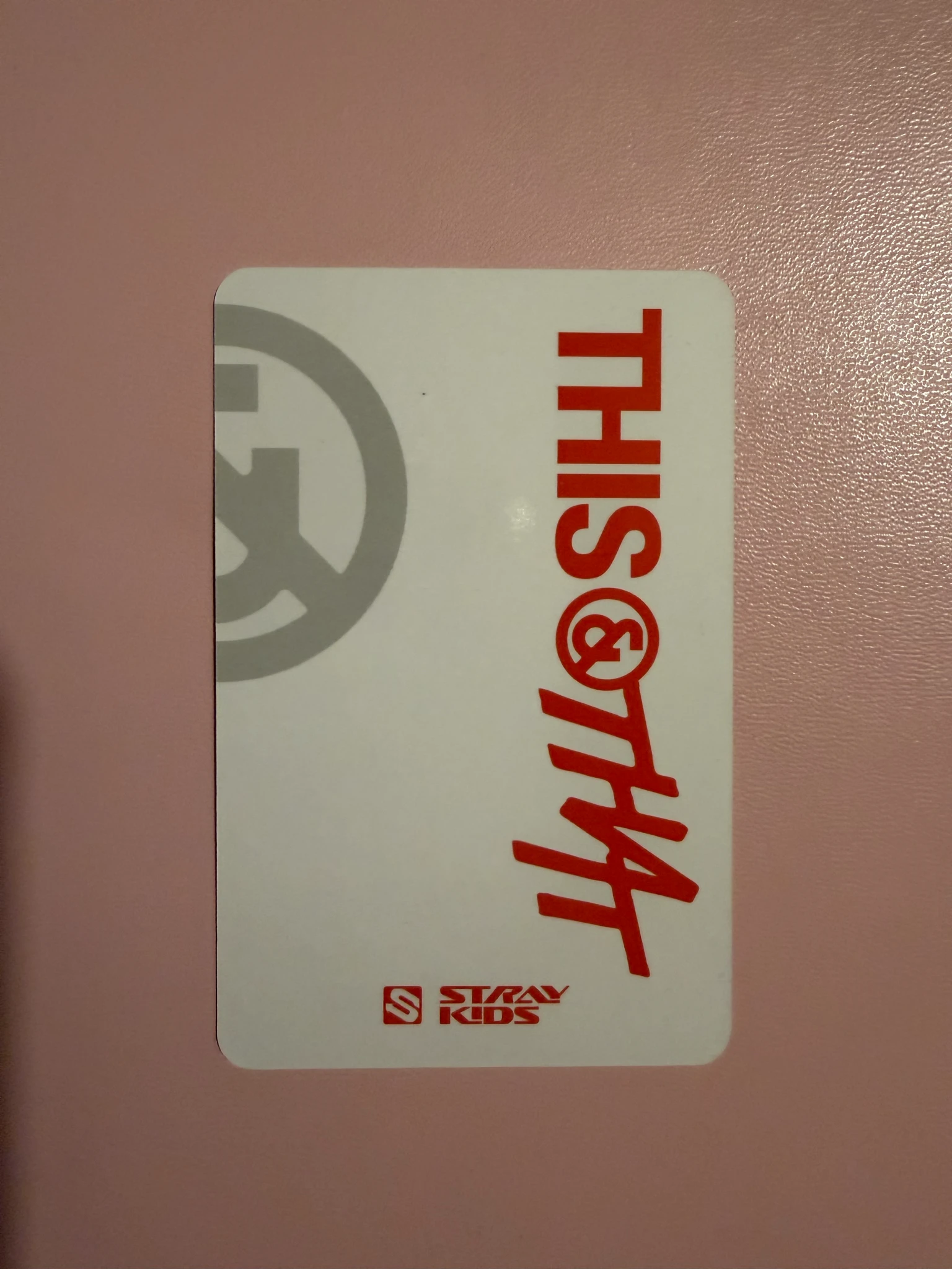 Stray Kids Seungmin Stray Kids - Seungmin - This & That Album album photocard listing photo 2