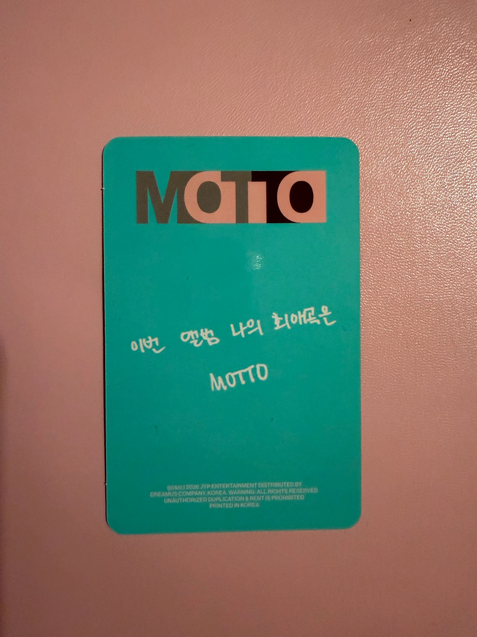 ITZY Lia ITZY - Lia - Motto Album album photocard listing photo 2