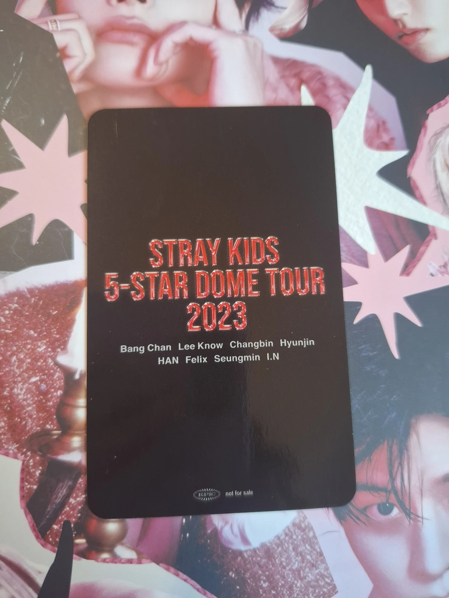 Stray Kids I.N Stray Kids - I.N - 5-Star Dome Tour 2023 Event nagoya day 2 purchase benefit venue-limited social path listing photo 2