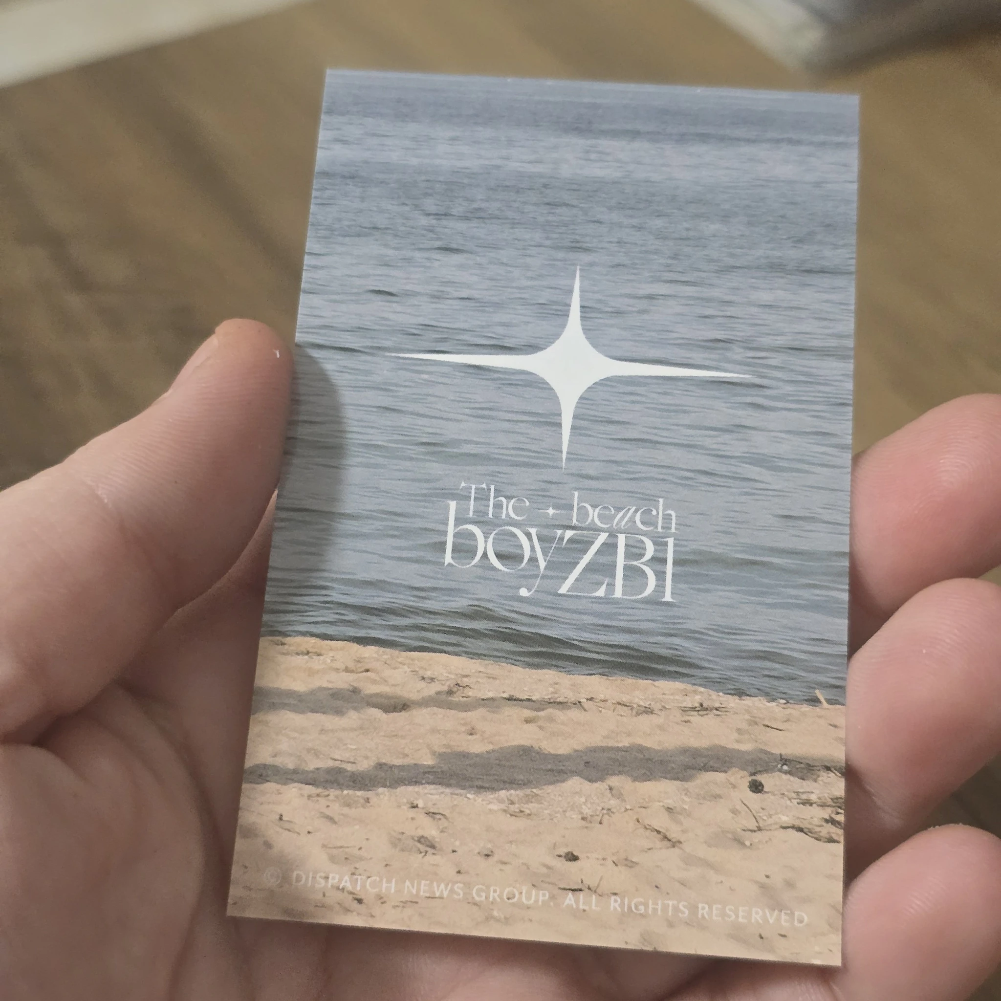 ZEROBASEONE Hanbin ZEROBASEONE - Hanbin - DICON : The Beach Boy ZB1 Other trading card pop-up store listing photo 2