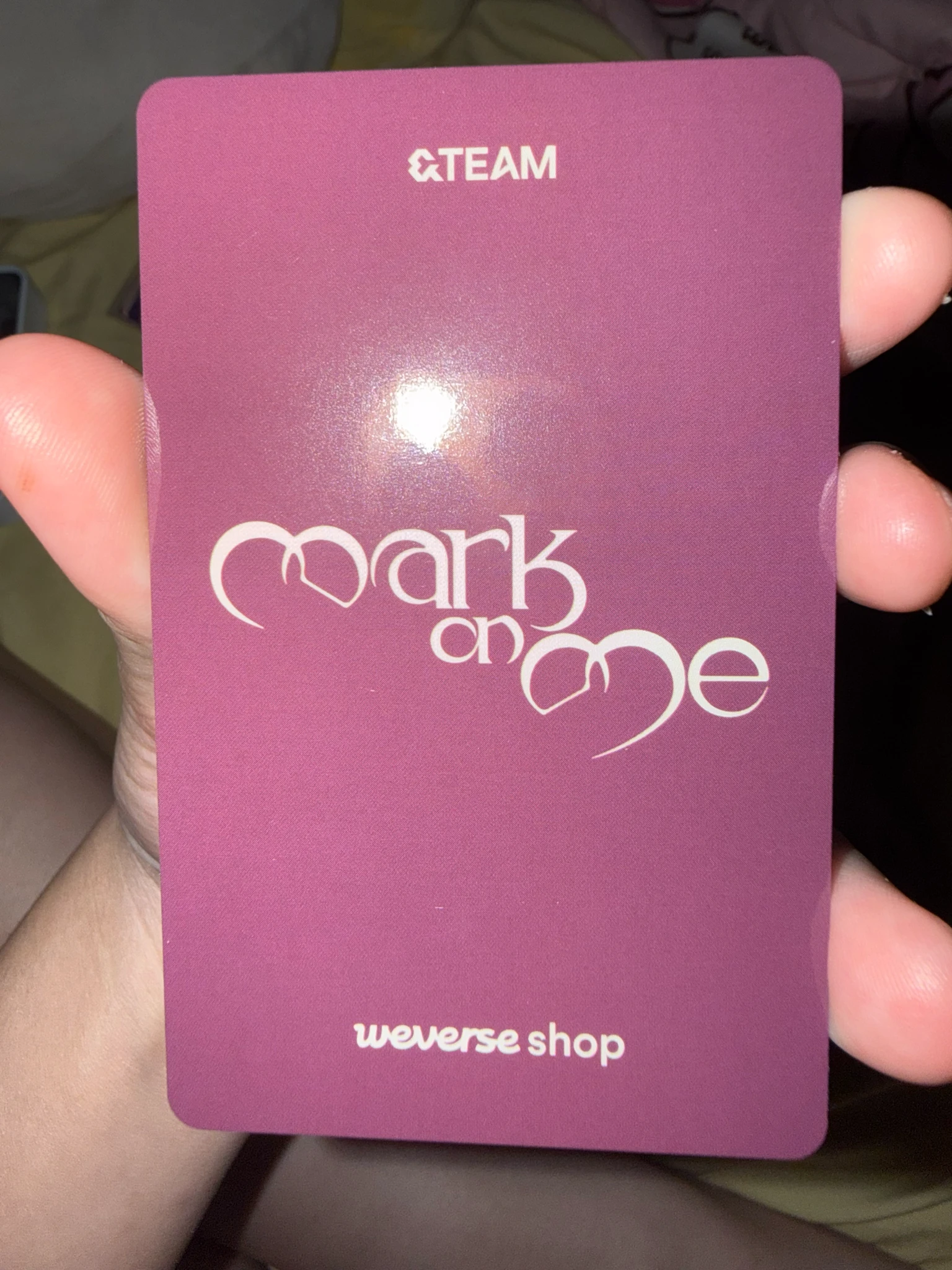 &TEAM Taki &TEAM - Taki - Mark on Me Album weverse global shop (wvg) youtube gift listing photo 2
