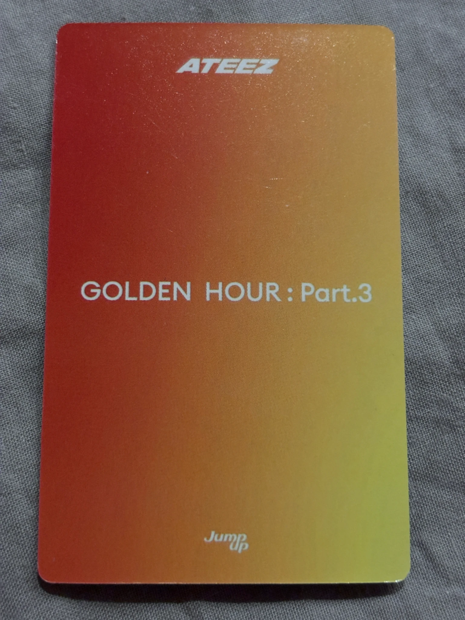 ATEEZ Seonghwa ATEEZ - Seonghwa - Golden Hour : Part.3 Album listing photo 2