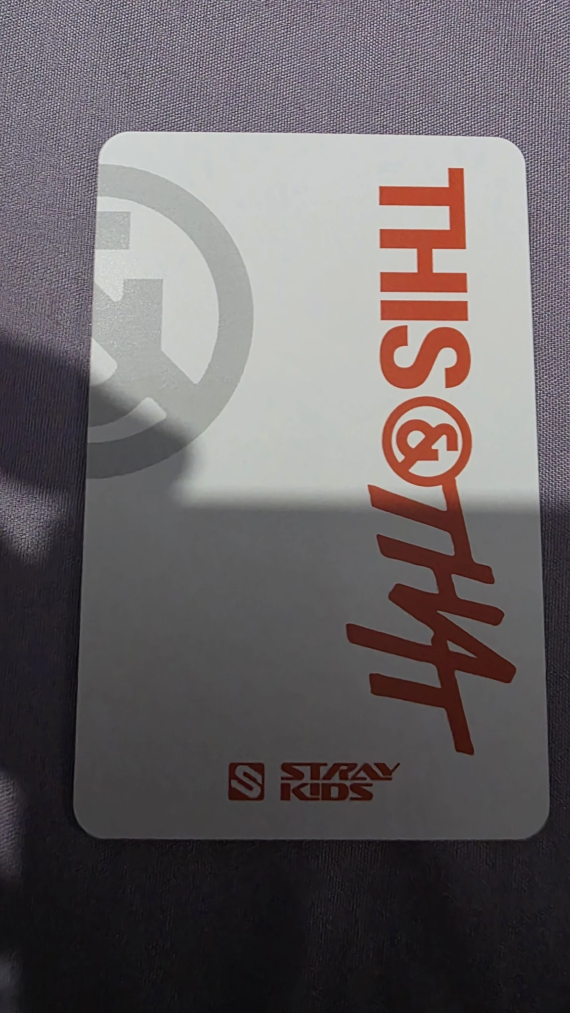 Stray Kids Hyunjin Stray Kids - Hyunjin - This & That Album album photocard fanclub version listing photo 2