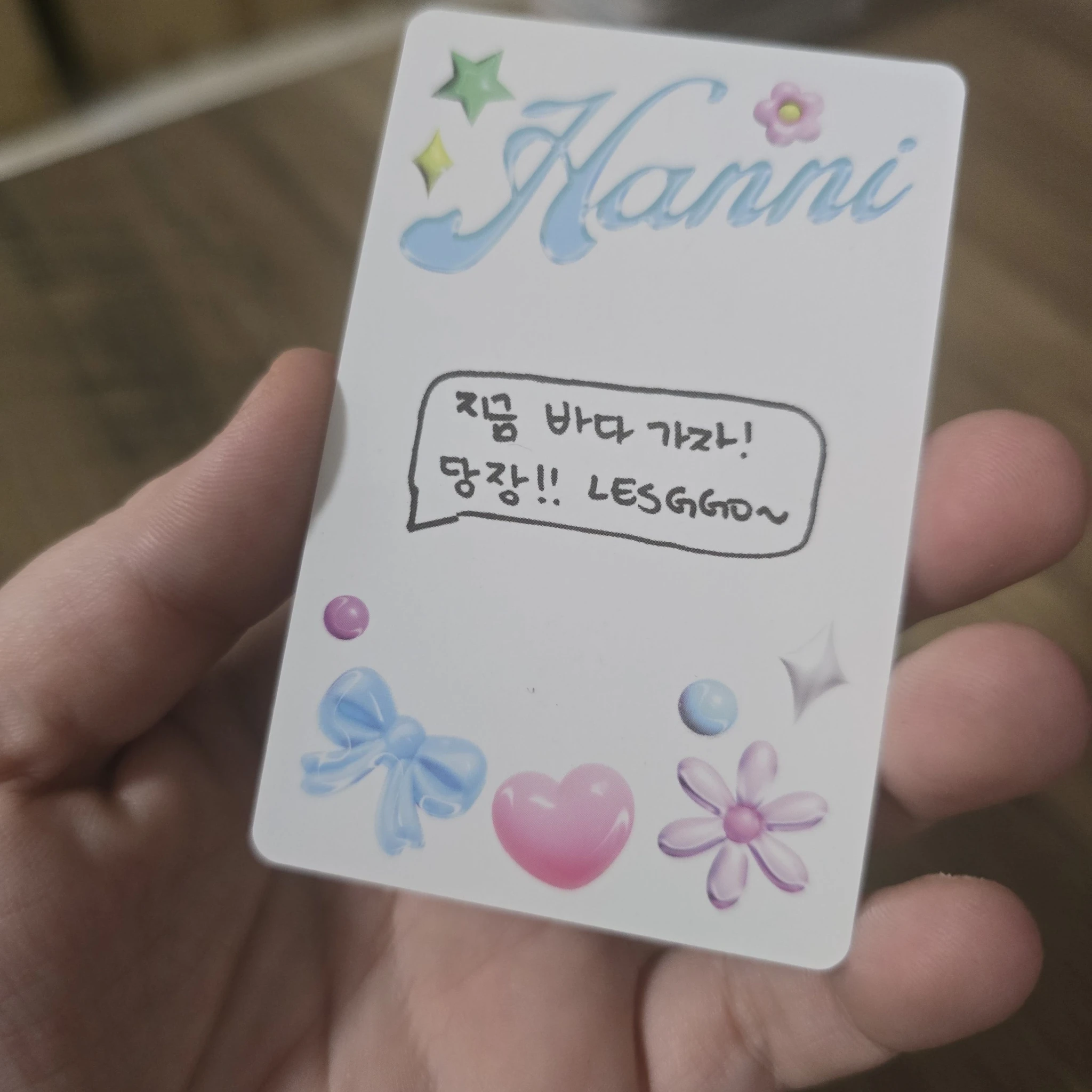 NewJeans Hanni NewJeans - Hanni - Get Up Album album photocard weverse album version A version version 2 listing photo 2