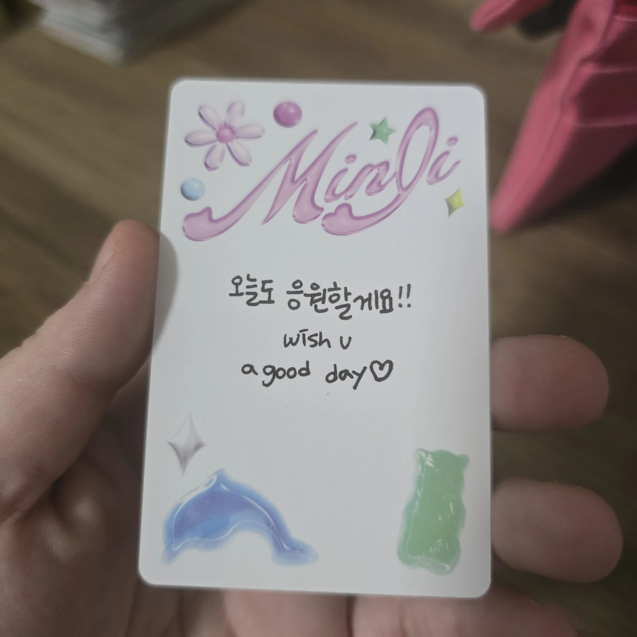 NewJeans Minji NewJeans - Minji - Get Up Album album photocard weverse album version A version version 1 listing photo 2