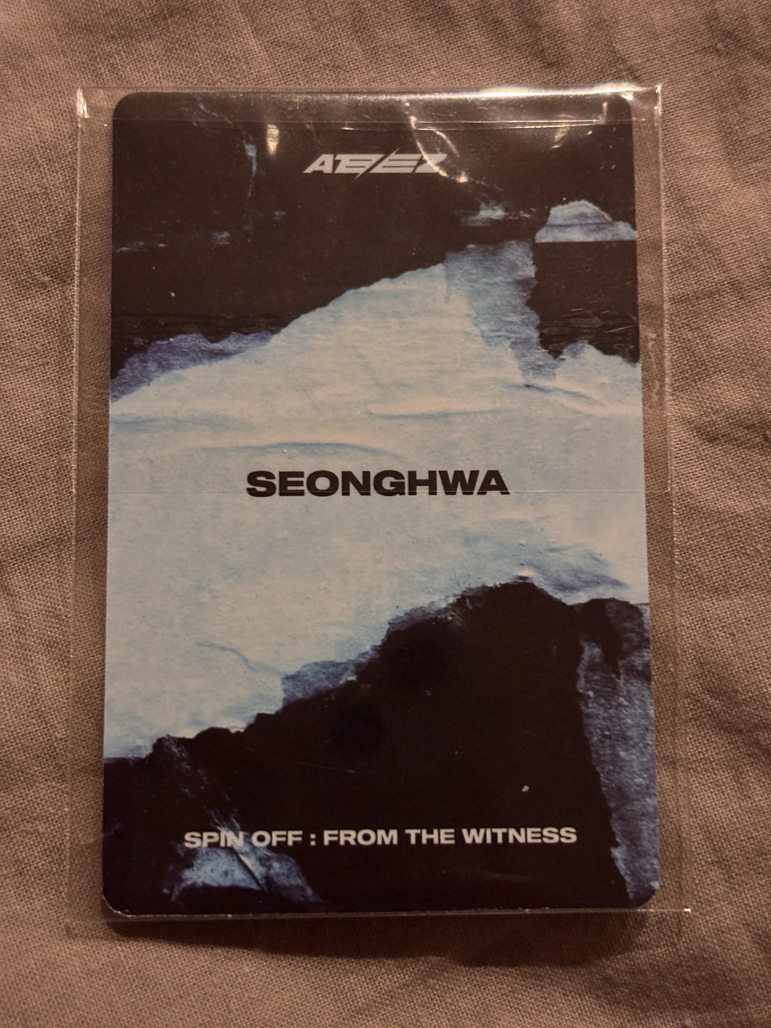 ATEEZ Seonghwa ATEEZ - Seonghwa - SPIN OFF : FROM THE WITNESS Album madrid hello82 fansign listing photo 2