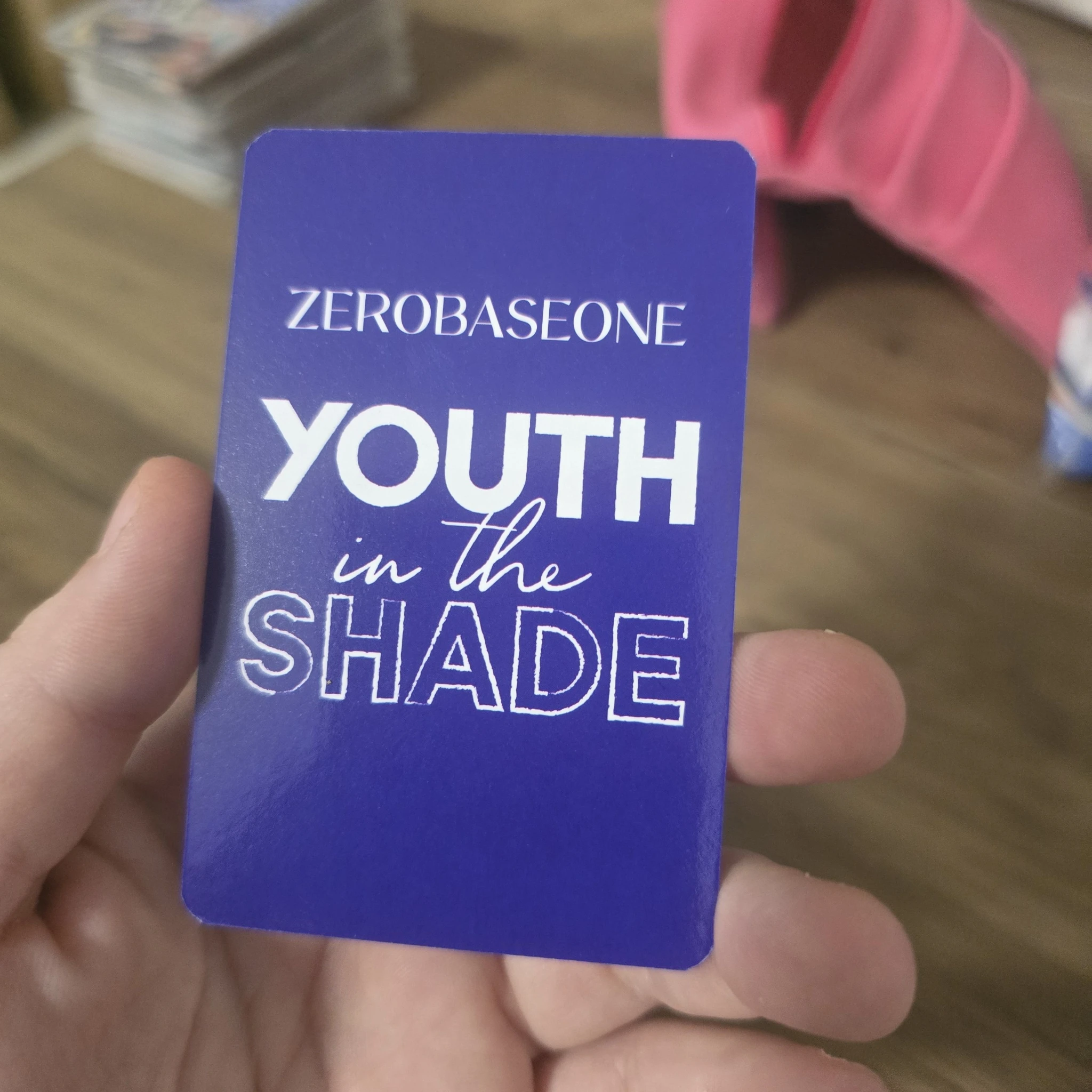 ZEROBASEONE Hao ZEROBASEONE - Hao - Youth in the Shade Album pob (pre-order benefit) listing photo 2