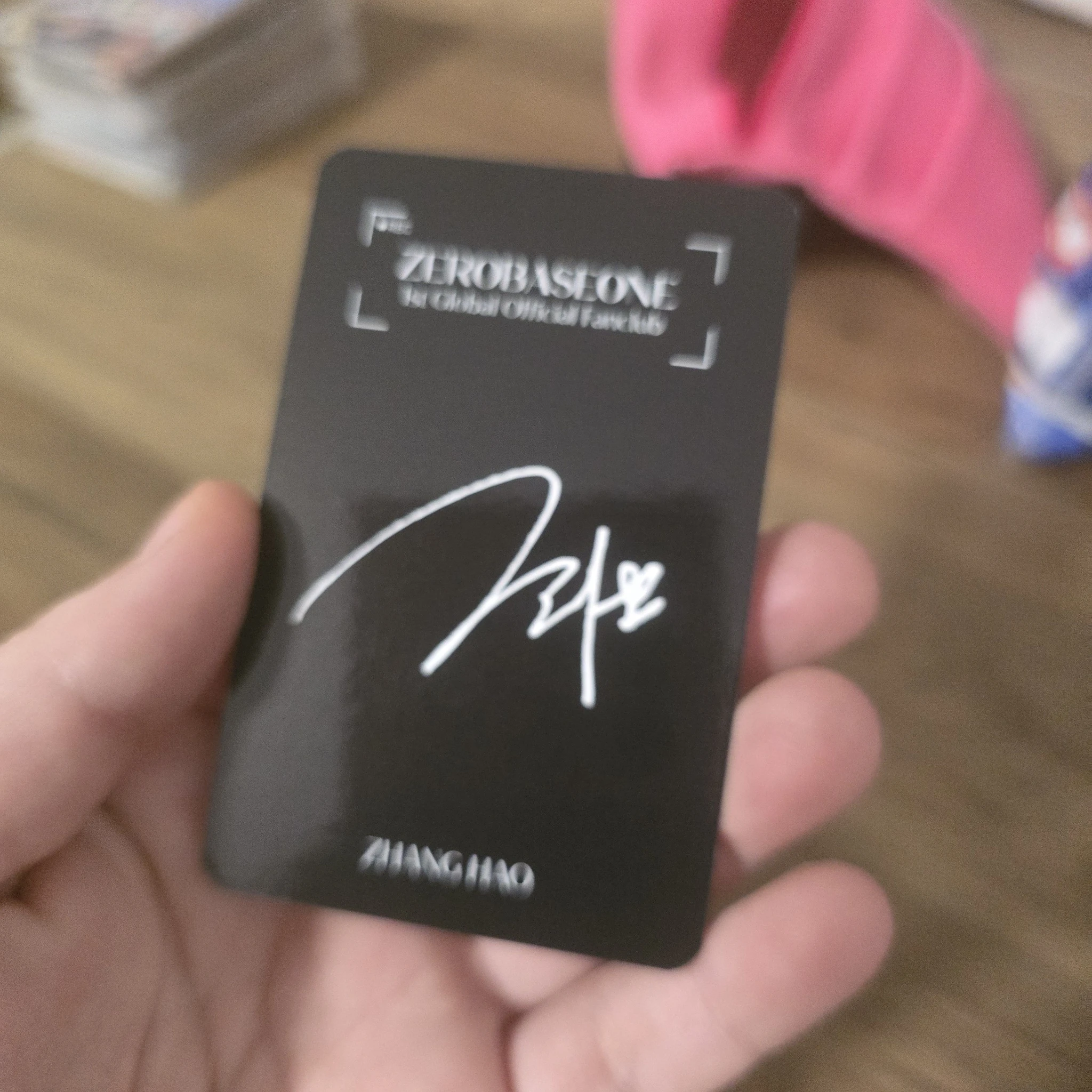 ZEROBASEONE Hao ZEROBASEONE - Hao - 1st Fanclub Other fanclub trading card listing photo 2