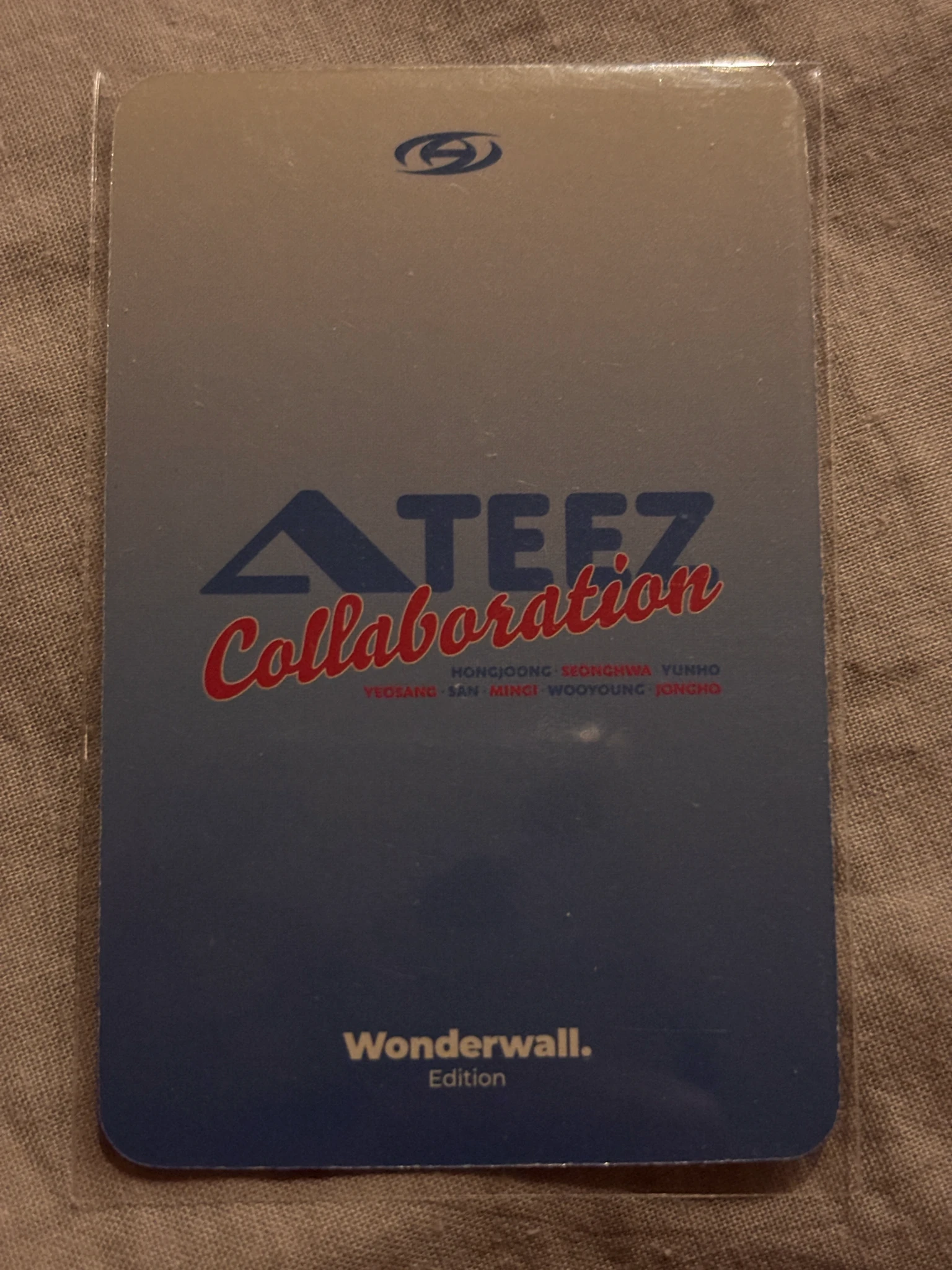ATEEZ Seonghwa ATEEZ - Seonghwa - Wonderwall Merchline Other merch photocard brand collaboration third collaboration round 3 wonderwall listing photo 2