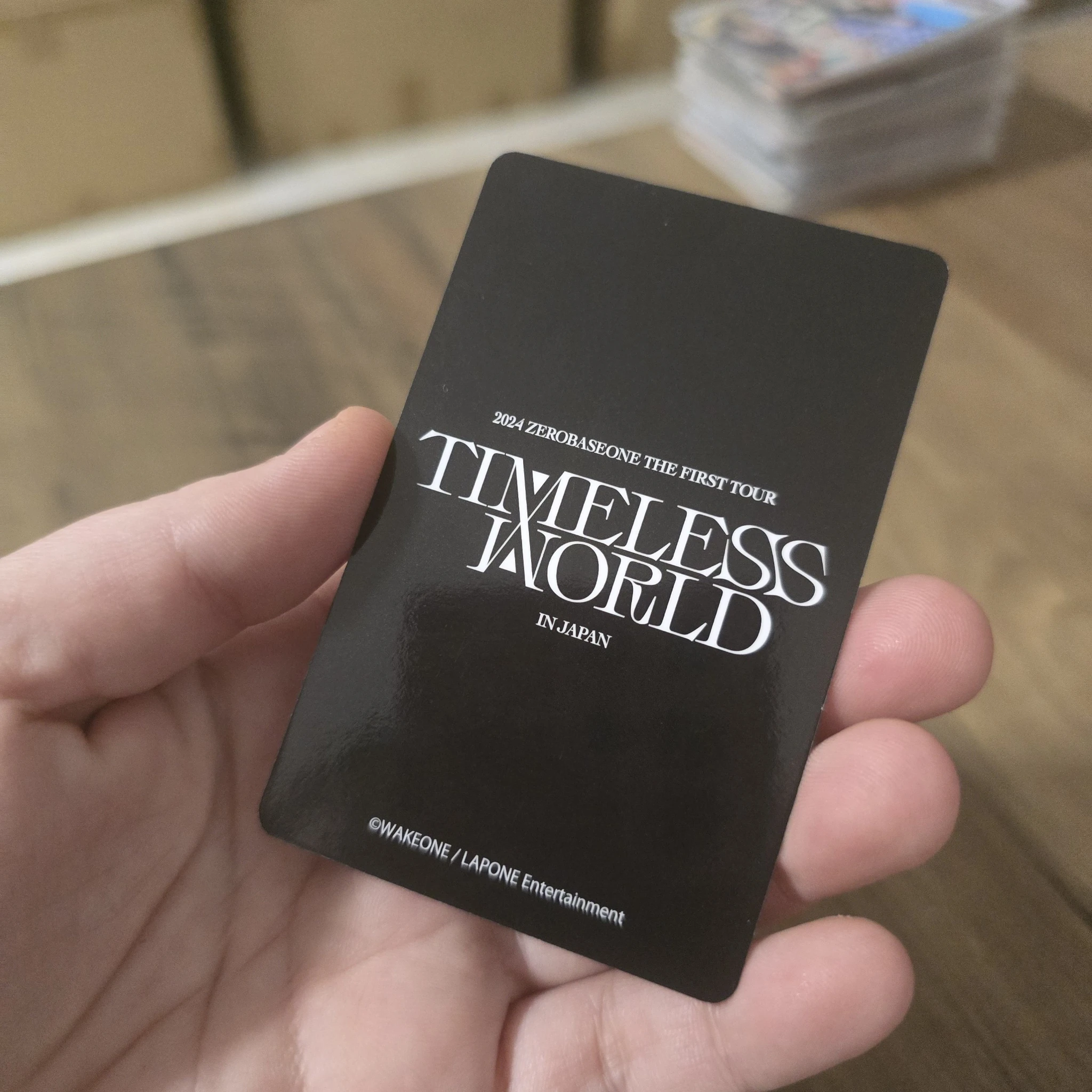 ZEROBASEONE Matthew ZEROBASEONE - Matthew - 2024 The First Tour [Timeless World] Event japan trading card listing photo 2