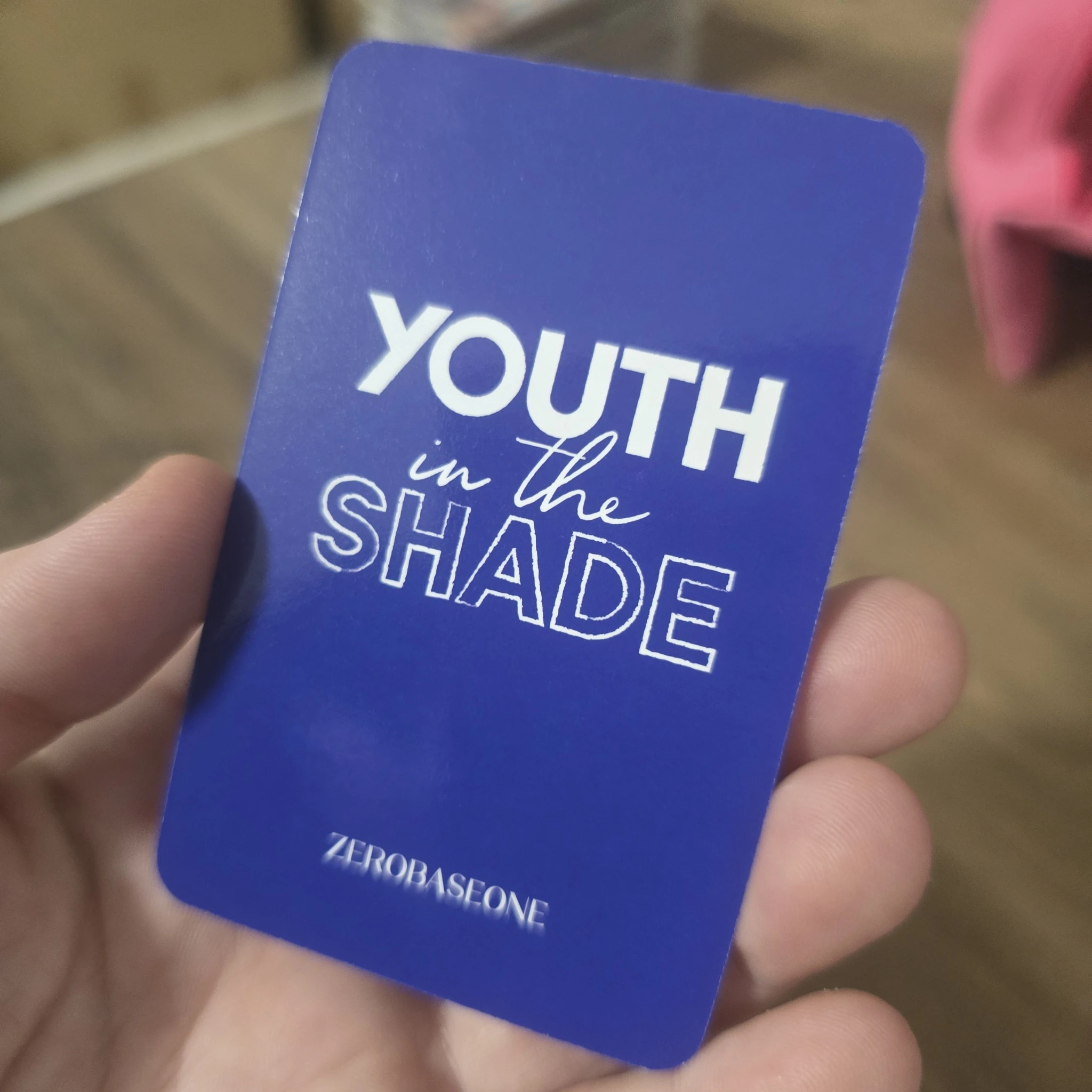 ZEROBASEONE Ricky ZEROBASEONE - Ricky - Youth in the Shade Album apple music pob (pre-order benefit) listing photo 2