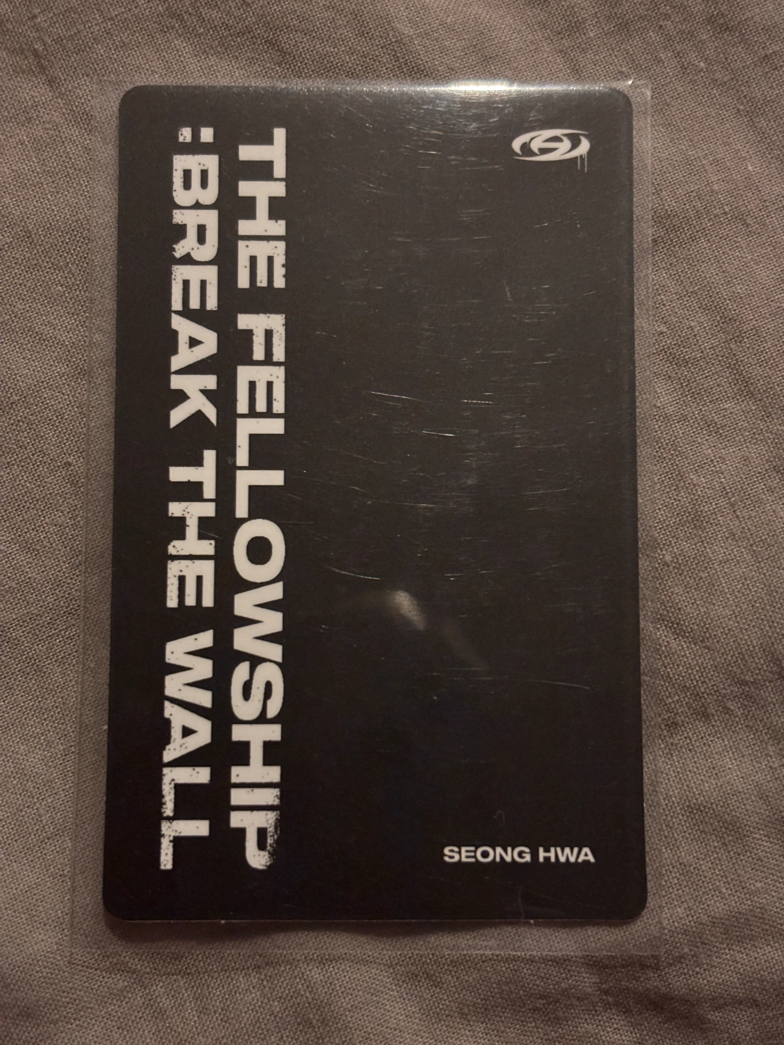 ATEEZ Seonghwa ATEEZ - Seonghwa - The Fellowship : Break The Wall Event merch photocard photo package listing photo 2