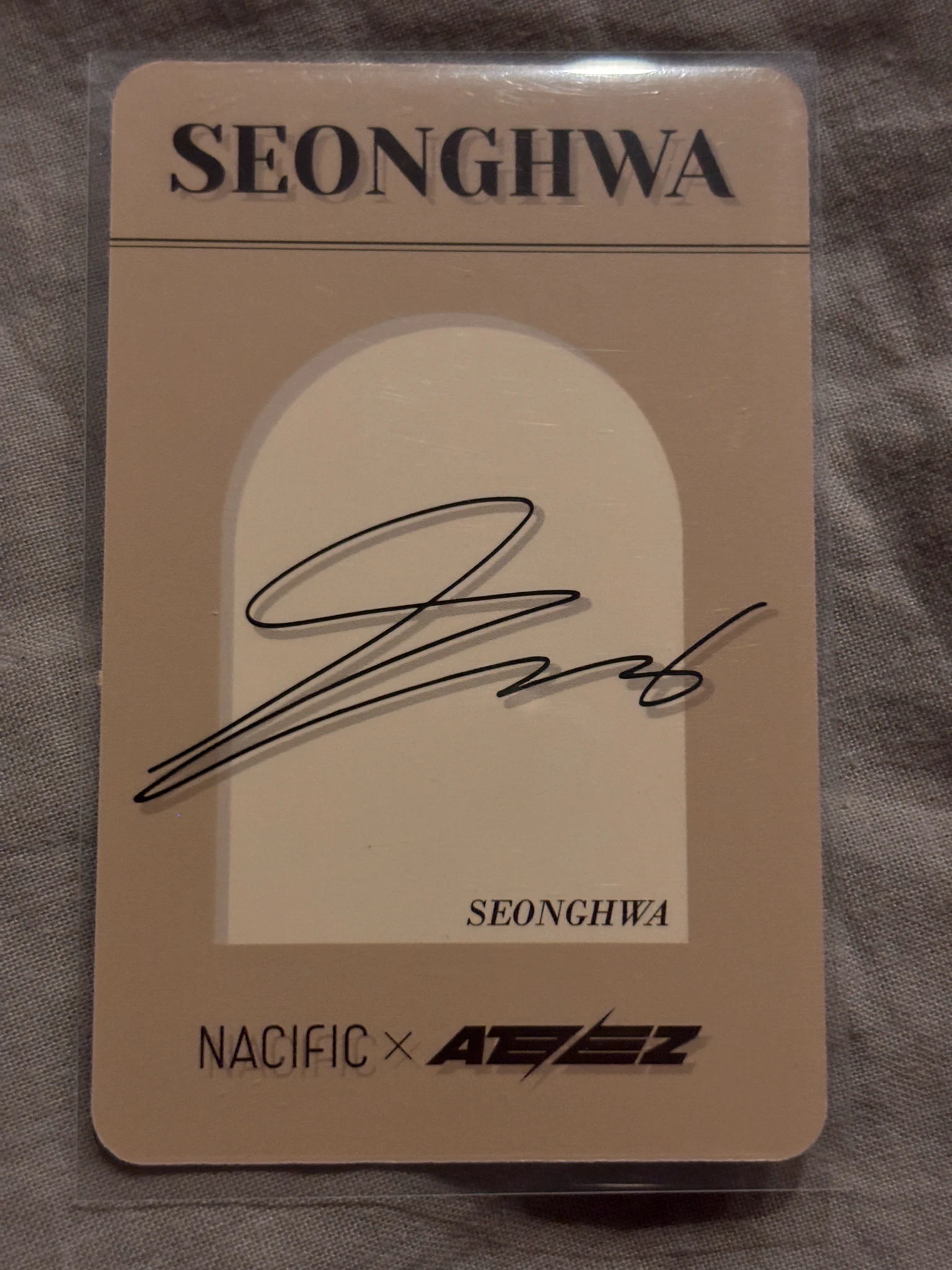 ATEEZ Seonghwa ATEEZ - Seonghwa - Ateez x Nacific Other round 9 nacific listing photo 2