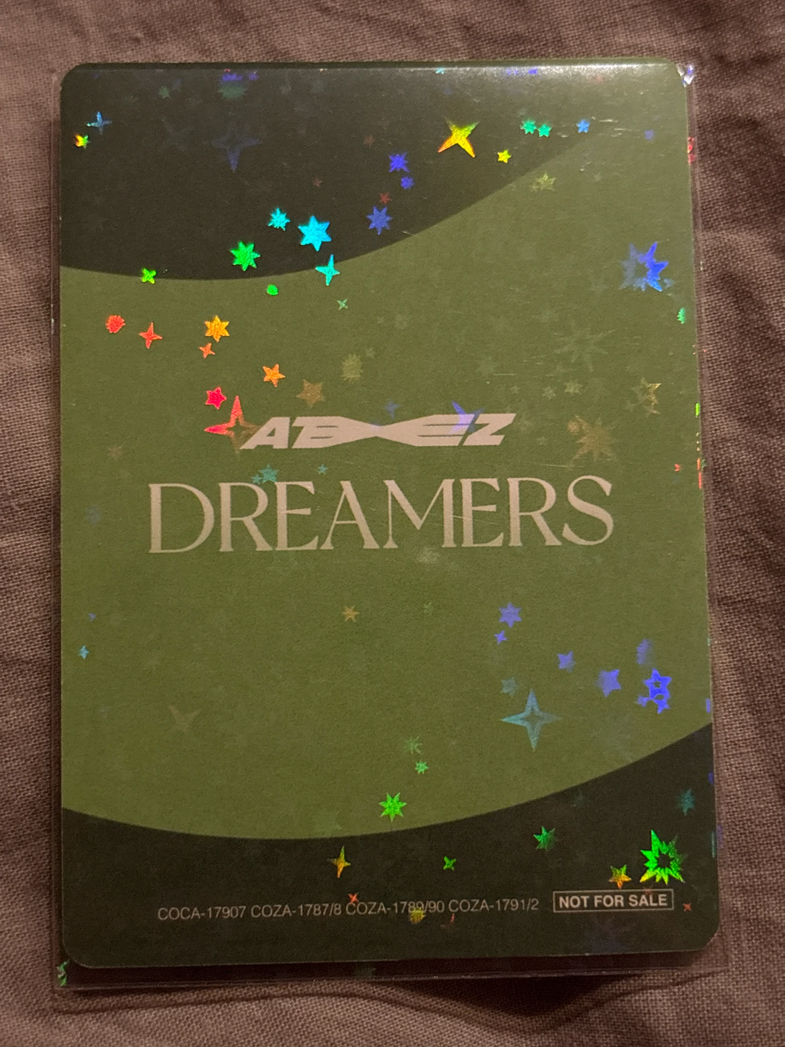 ATEEZ Seonghwa ATEEZ - Seonghwa - Dreamers Album japan album photocard version 1 listing photo 2