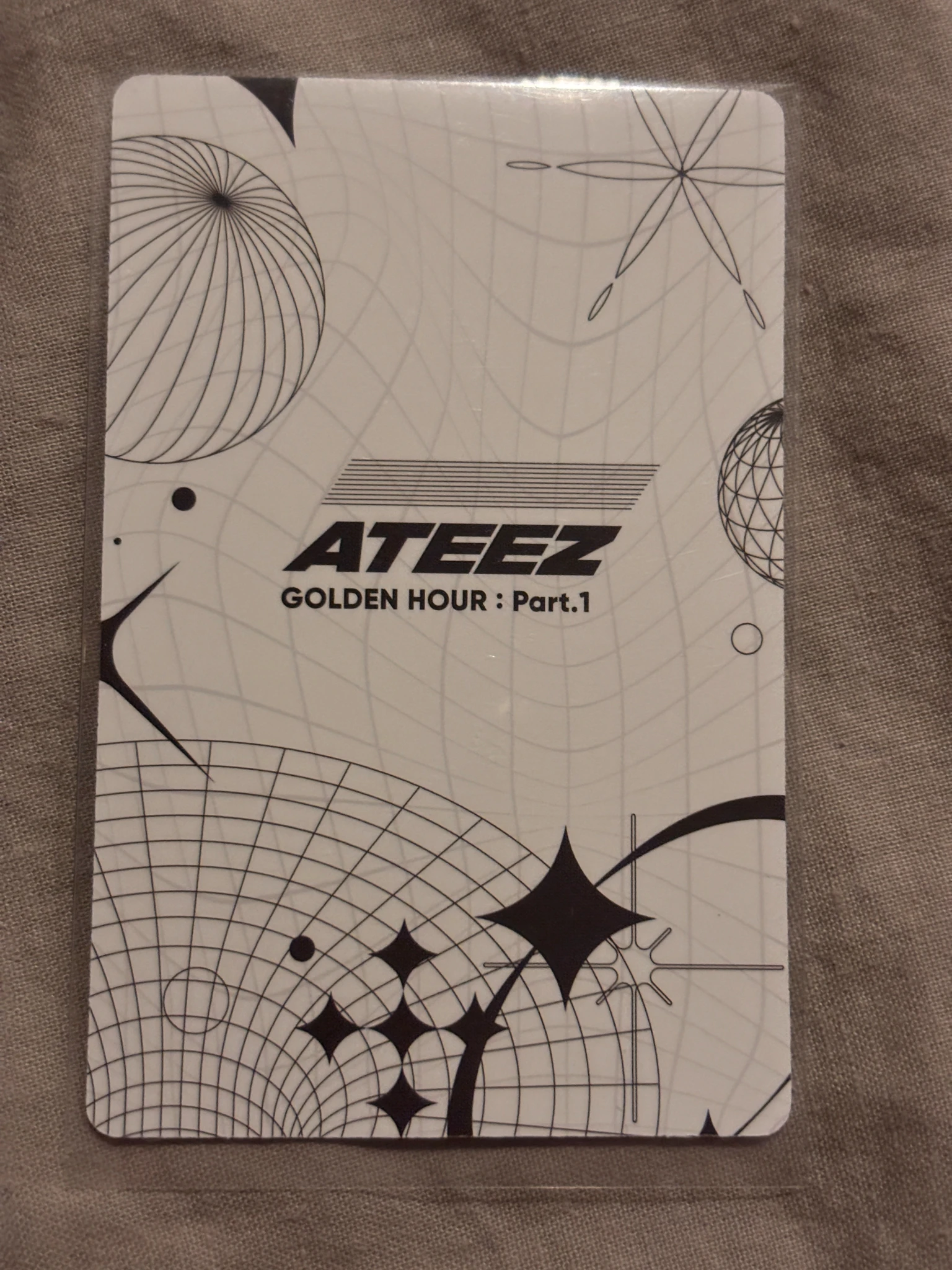 ATEEZ Seonghwa ATEEZ - Seonghwa - Golden Hour : Part.1 Album europe (EU) exclusive look up version listing photo 2