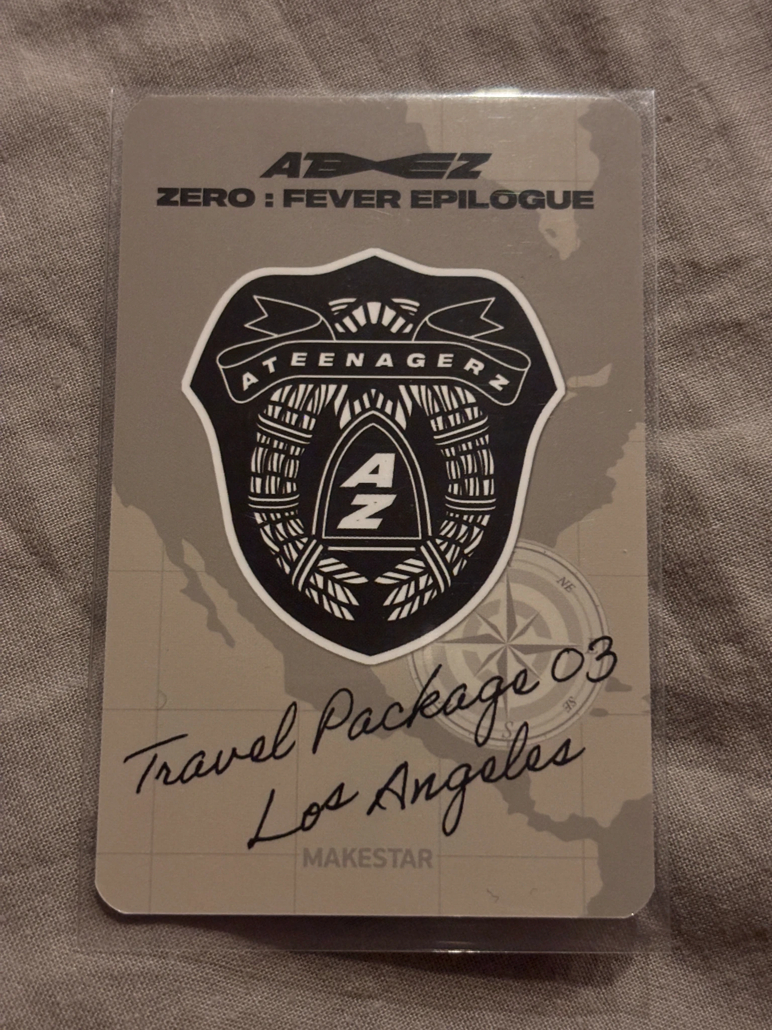 ATEEZ Seonghwa ATEEZ - Seonghwa - ZERO : FEVER EPILOGUE Album makestar los angeles exclusive listing photo 2