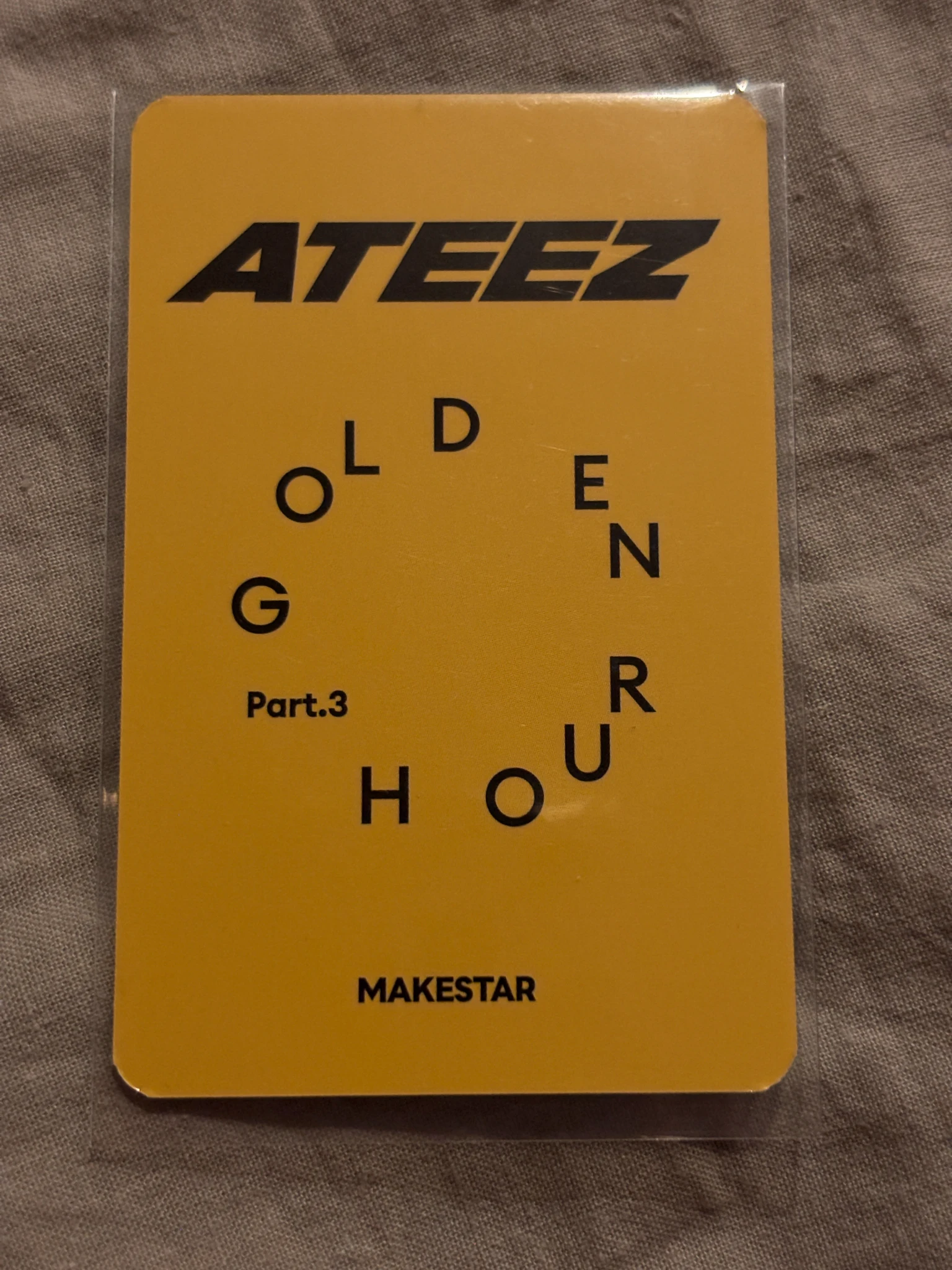 ATEEZ Seonghwa ATEEZ - Seonghwa - Golden Hour : Part.3 Album listing photo 2