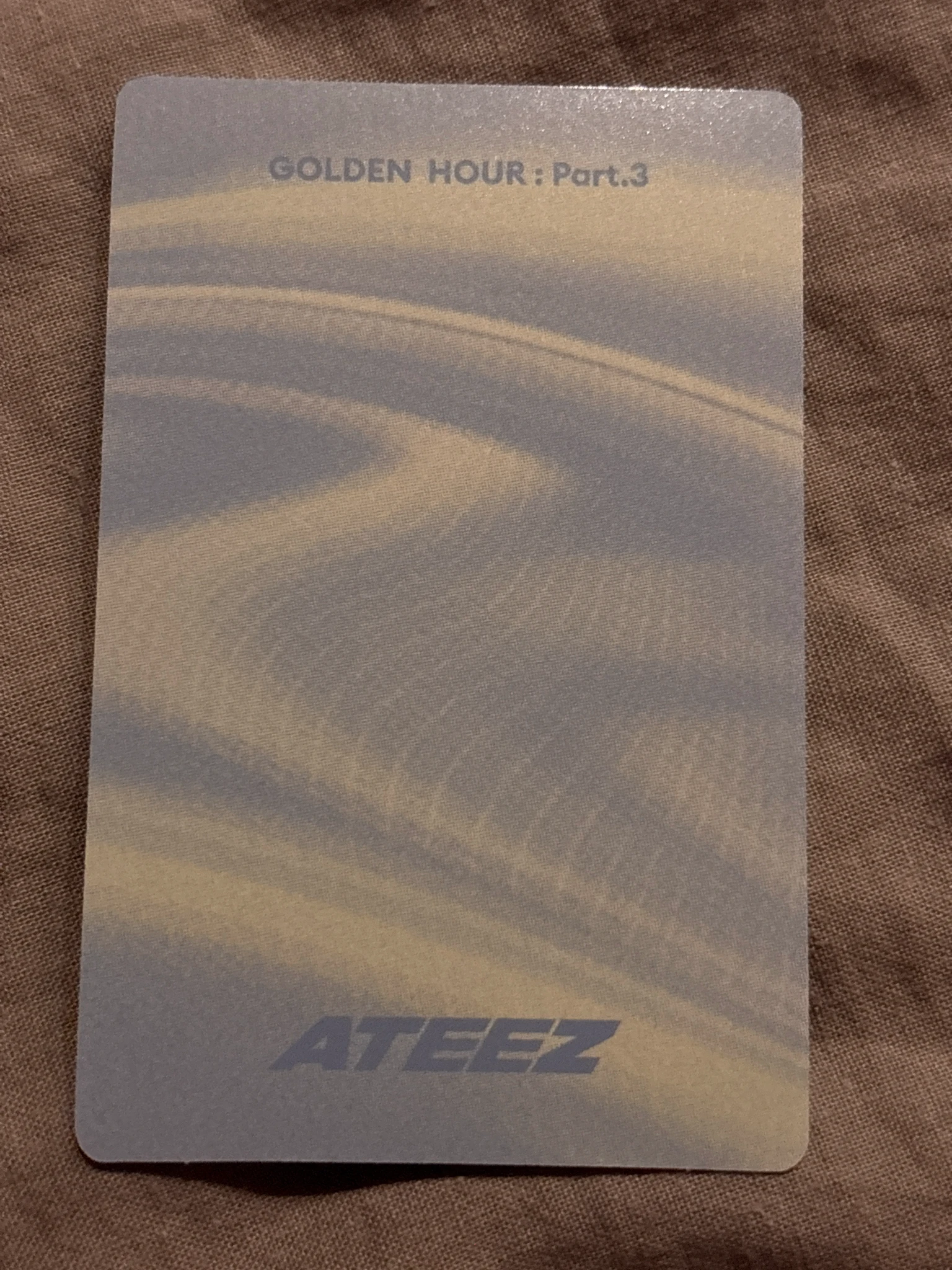 ATEEZ Seonghwa ATEEZ - Seonghwa - Golden Hour : Part.3 Album listing photo 2