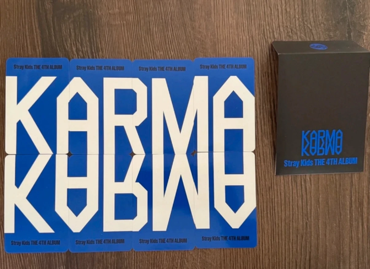 Stray Kids Bang Chan Stray Kids - Bang Chan - KARMA Album album photocard photocard set Skzoo Ver listing photo 2