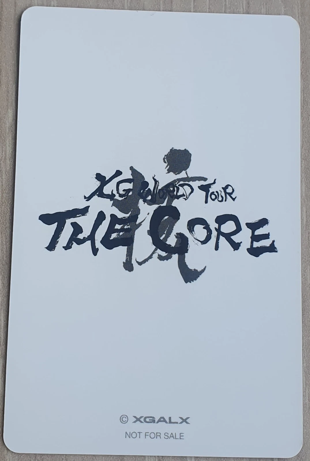 XG XG - JURIA & MAYA - 2nd World Tour - The Core Event lucky draw (LD) AR photocard limited edition listing photo 2