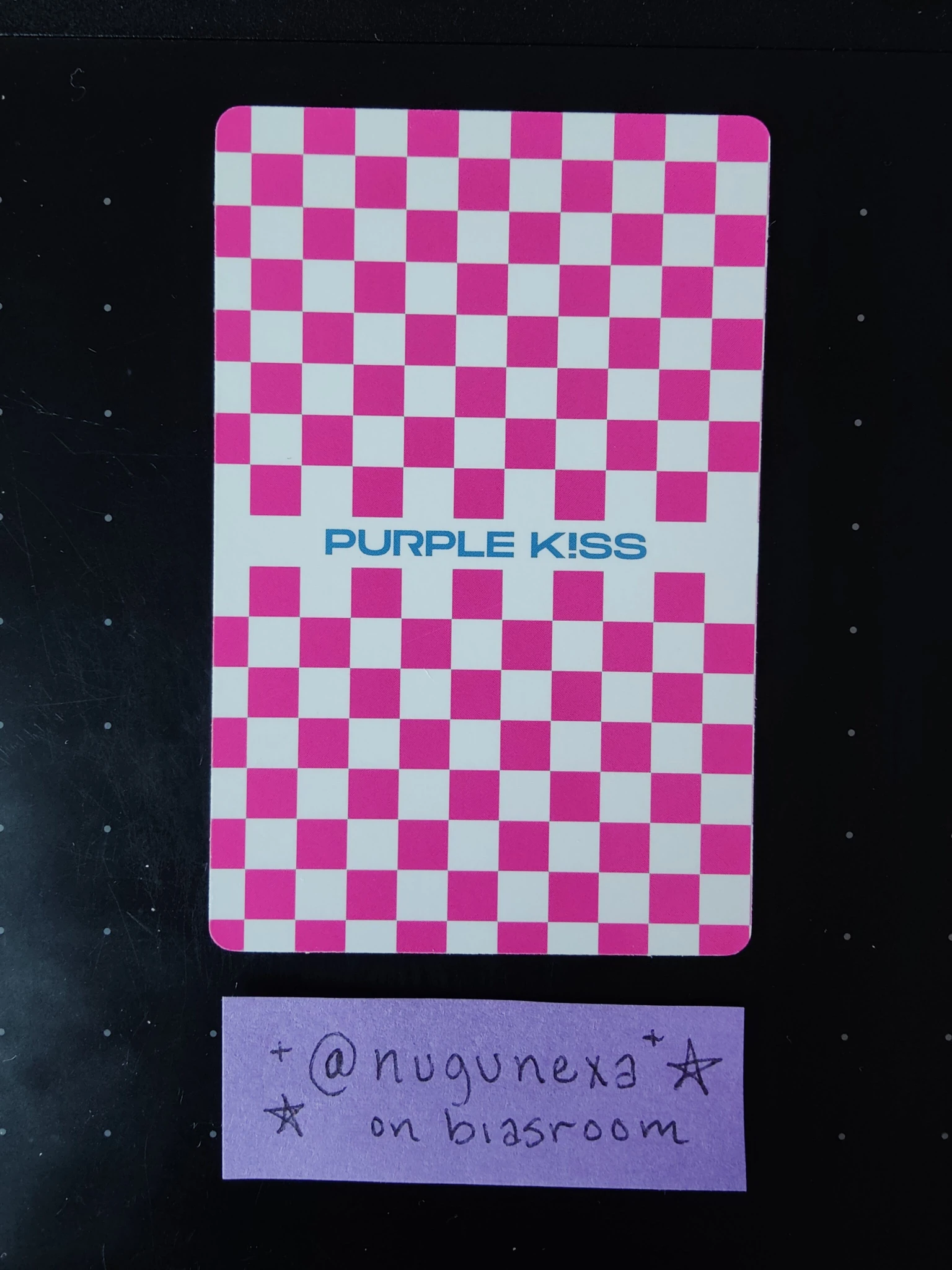 PURPLE KISS Na Goeun  PURPLE KISS - Na Goeun  - FESTA Album album photocard poca album listing photo 2