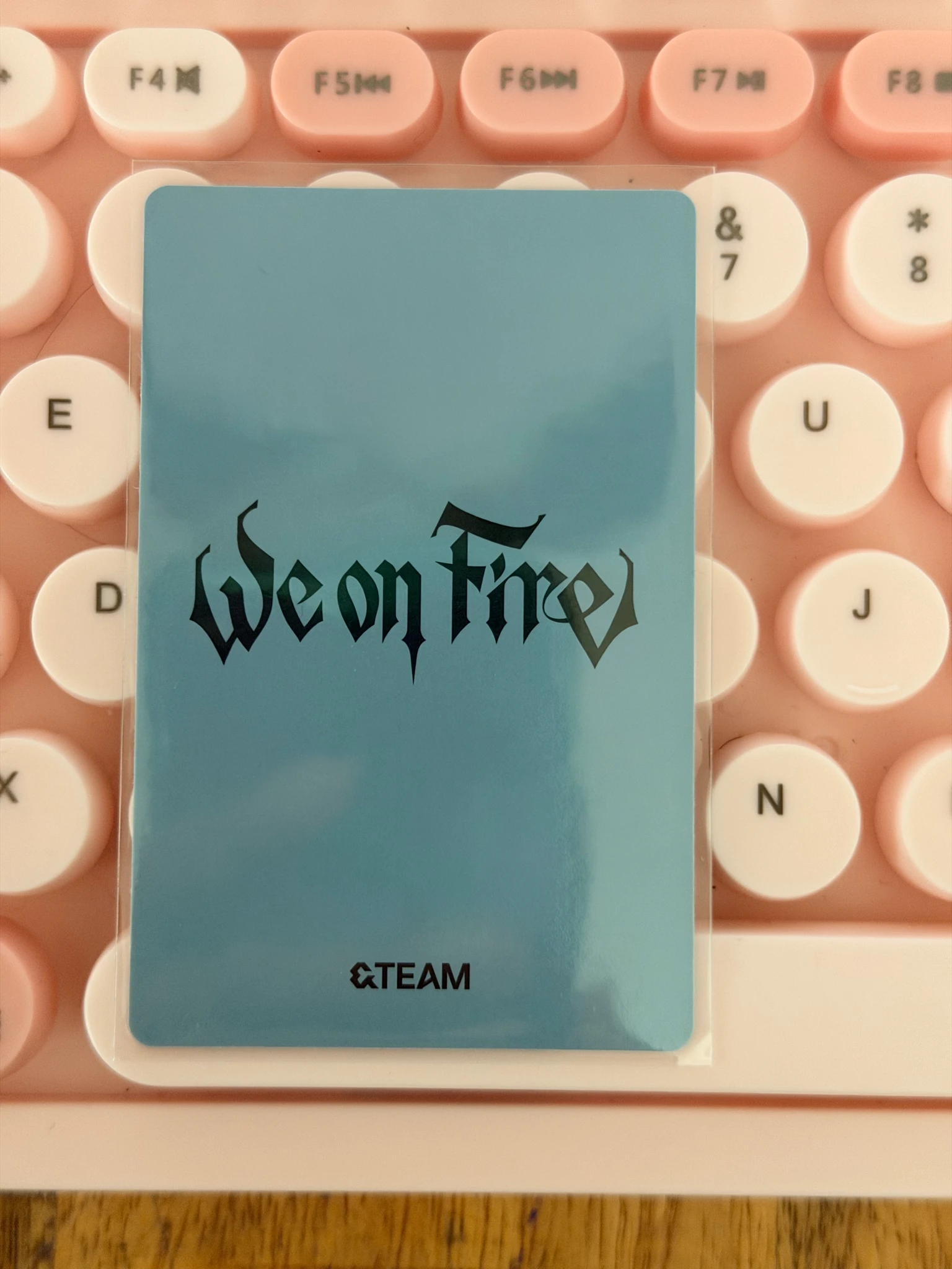 &TEAM Fuma &TEAM - Fuma - We on Fire  Album album photocard solo album listing photo 2