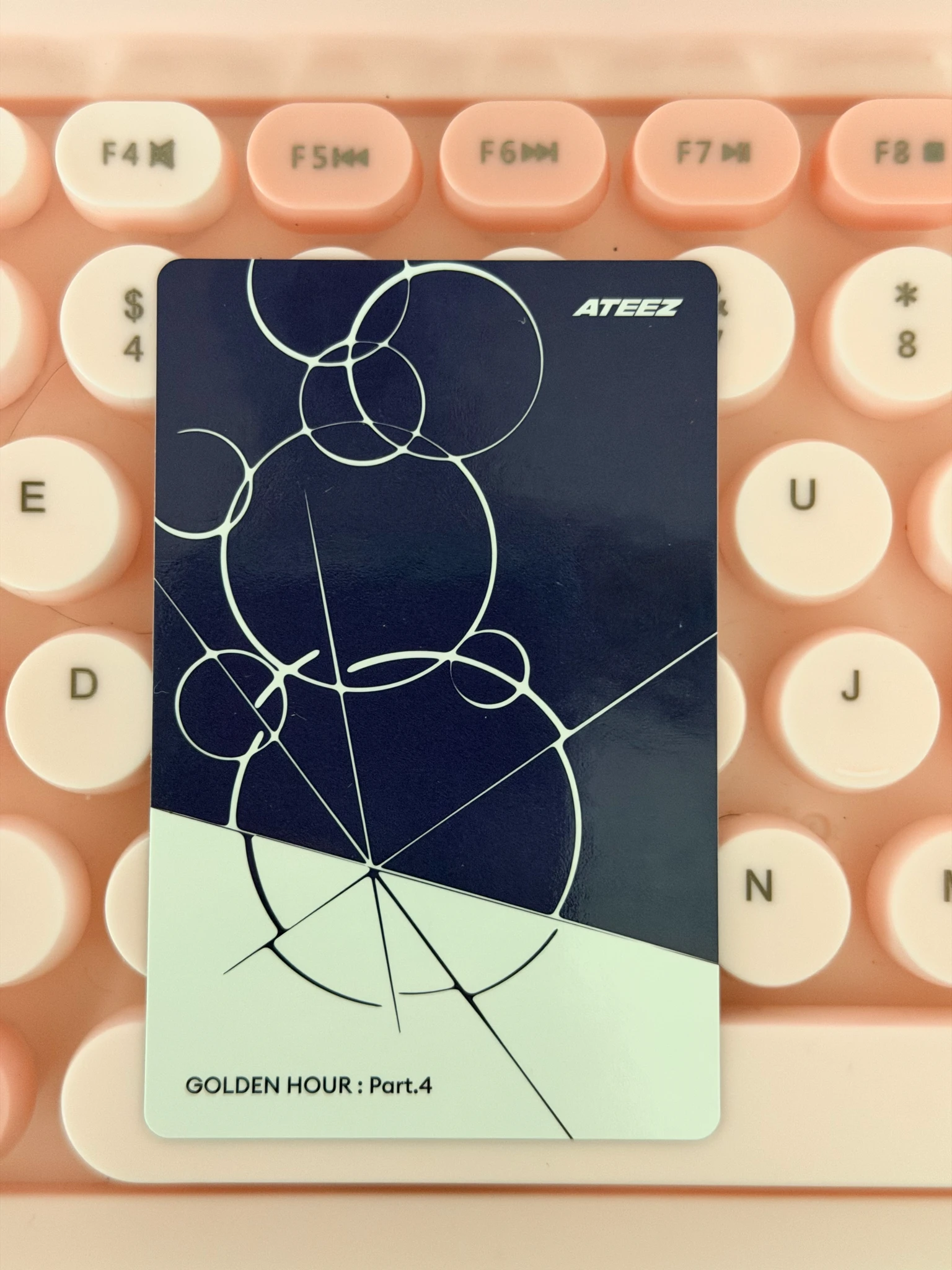 ATEEZ Hongjoong ATEEZ - Hongjoong - Golden Hour : Part.4 Album album photocard digipack version listing photo 2