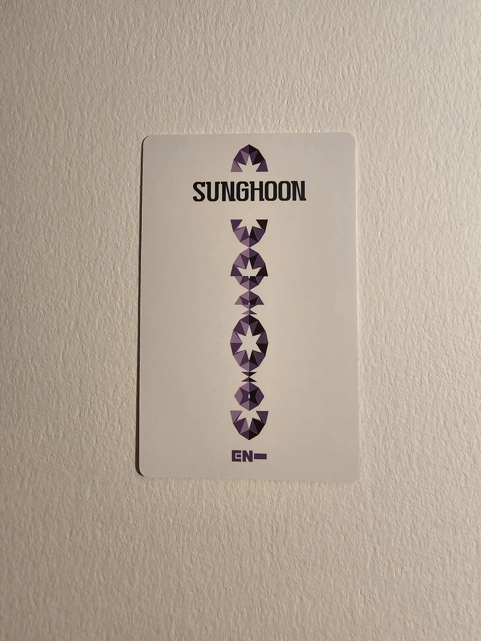 ENHYPEN Sunghoon ENHYPEN - Sunghoon - DIMENSION: DILEMMA Album album photocard essential version korean album listing photo 2