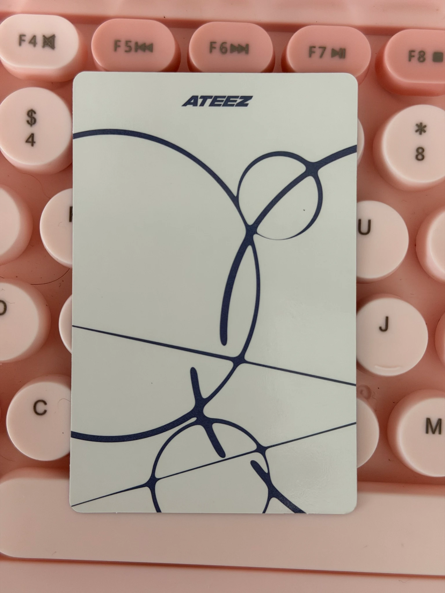 ATEEZ Yeosang ATEEZ - Yeosang - Golden Hour : Part.4 Album poca album album photocard A version image card listing photo 2