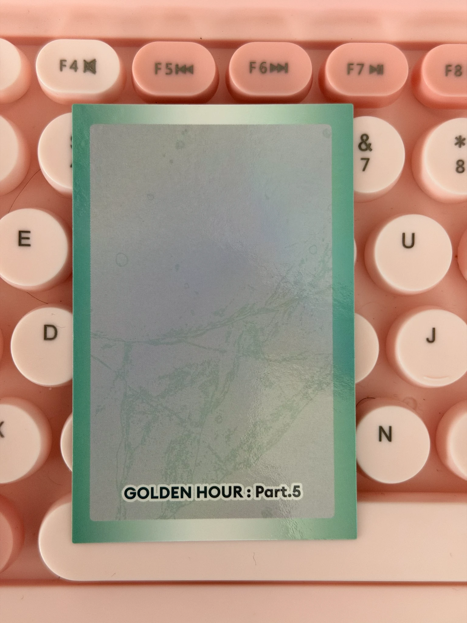 ATEEZ Yeosang ATEEZ - Yeosang - GOLDEN HOUR : Part.5 Album album photocard character card diary version listing photo 2