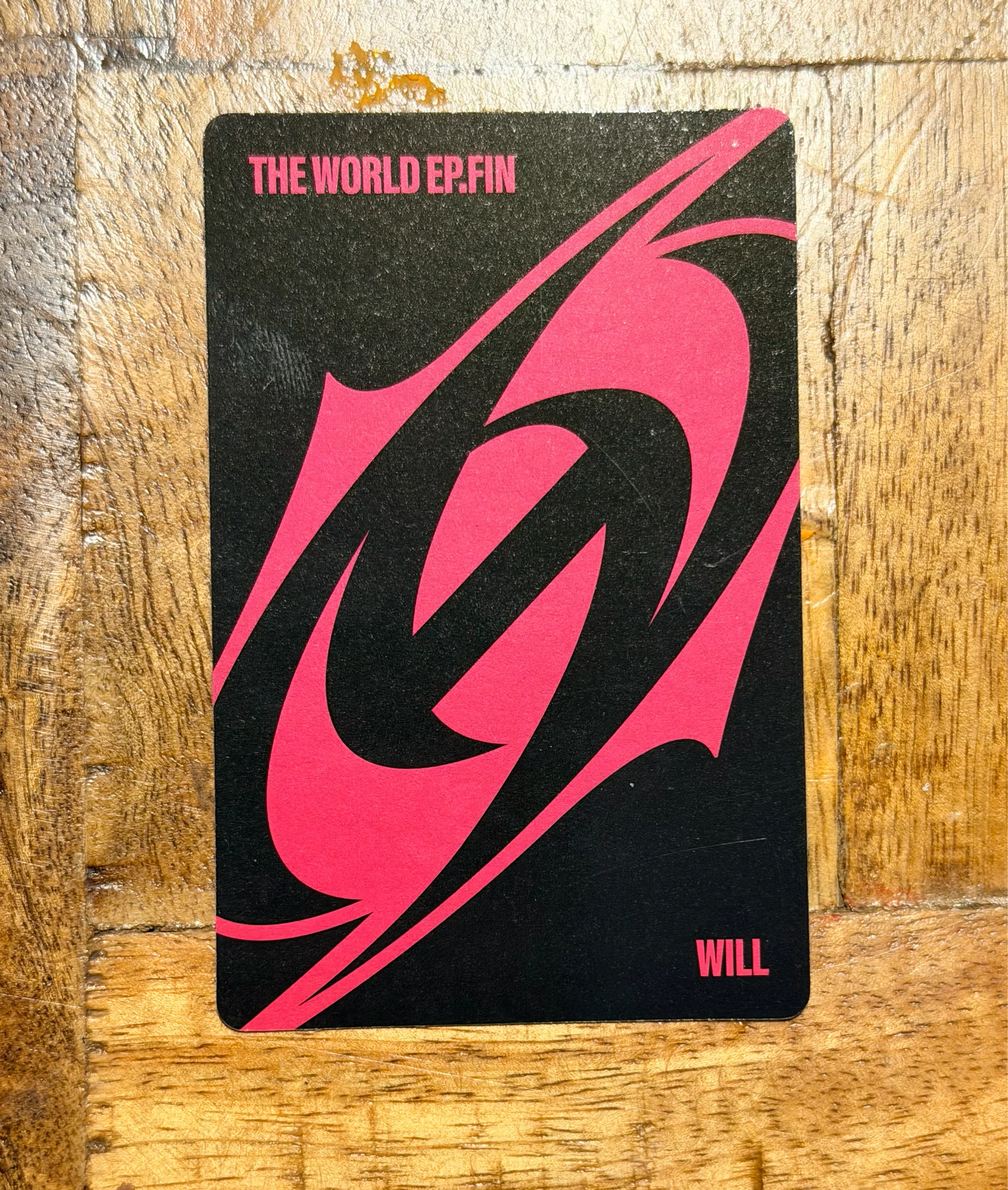 ATEEZ Mingi ATEEZ - Mingi - THE WORLD EP.FIN: WILL Album diary version version 2 album photocard listing photo 2