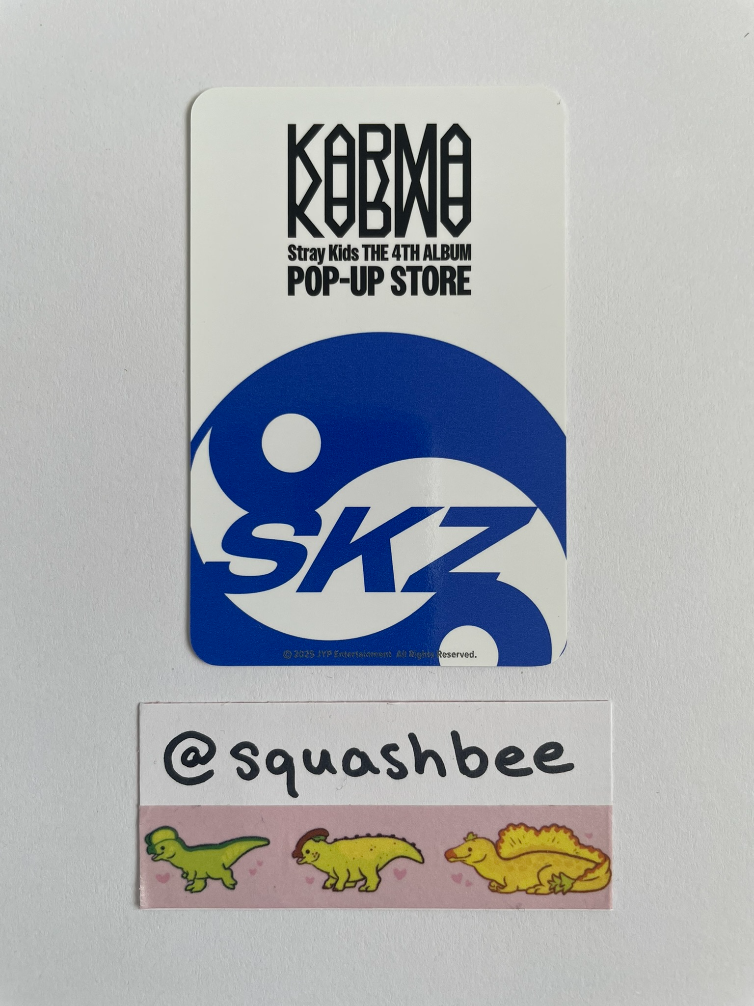 Stray Kids I.N Stray Kids - I.N - KARMA Pop-Up Store Event pop-up store soundwave lucky draw round 2 listing photo 2