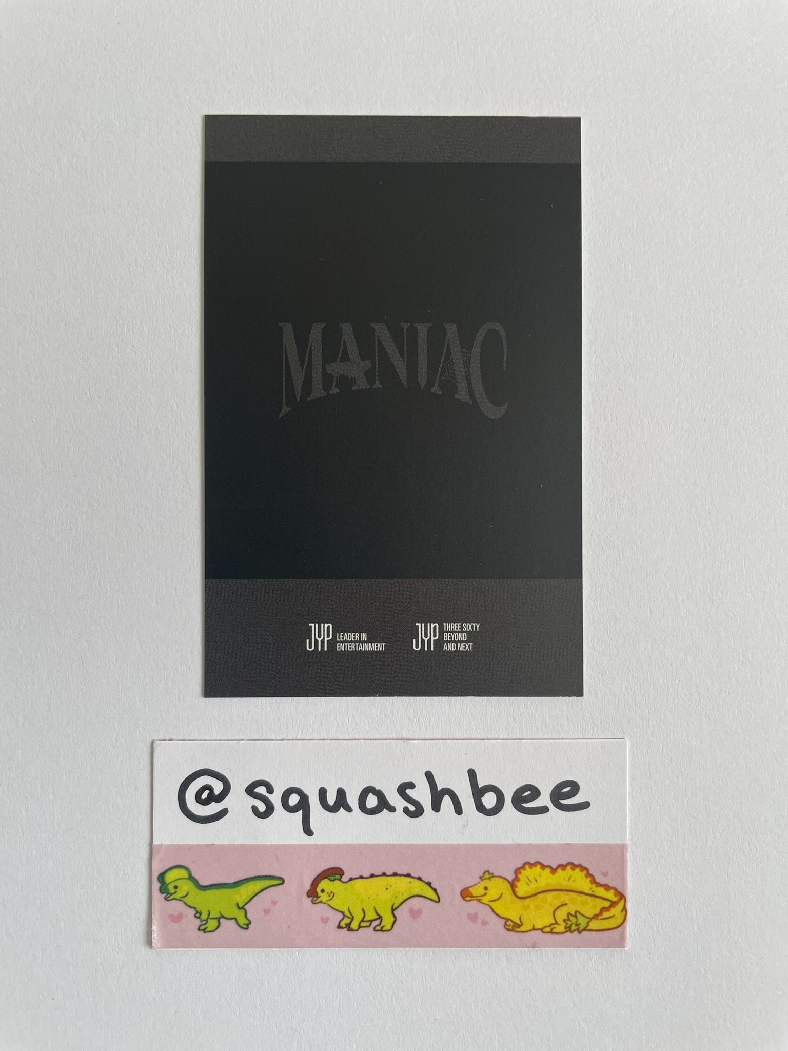 Stray Kids I.N Stray Kids - I.N - Maniac World Tour Event merch photocard purchase benefit polaroid pre-order benefit (pob) listing photo 2