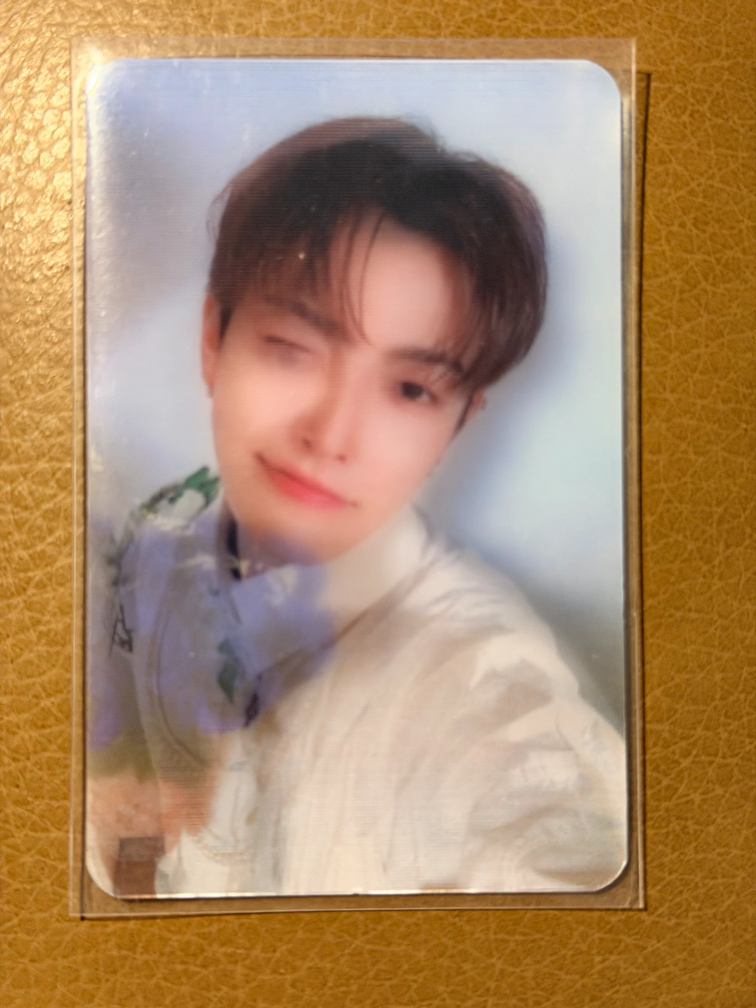 ATEEZ Hongjoong ATEEZ - Hongjoong - Golden Hour : Part 2 Album hellolive pre-order benefit (pob) lenticular listing photo 2