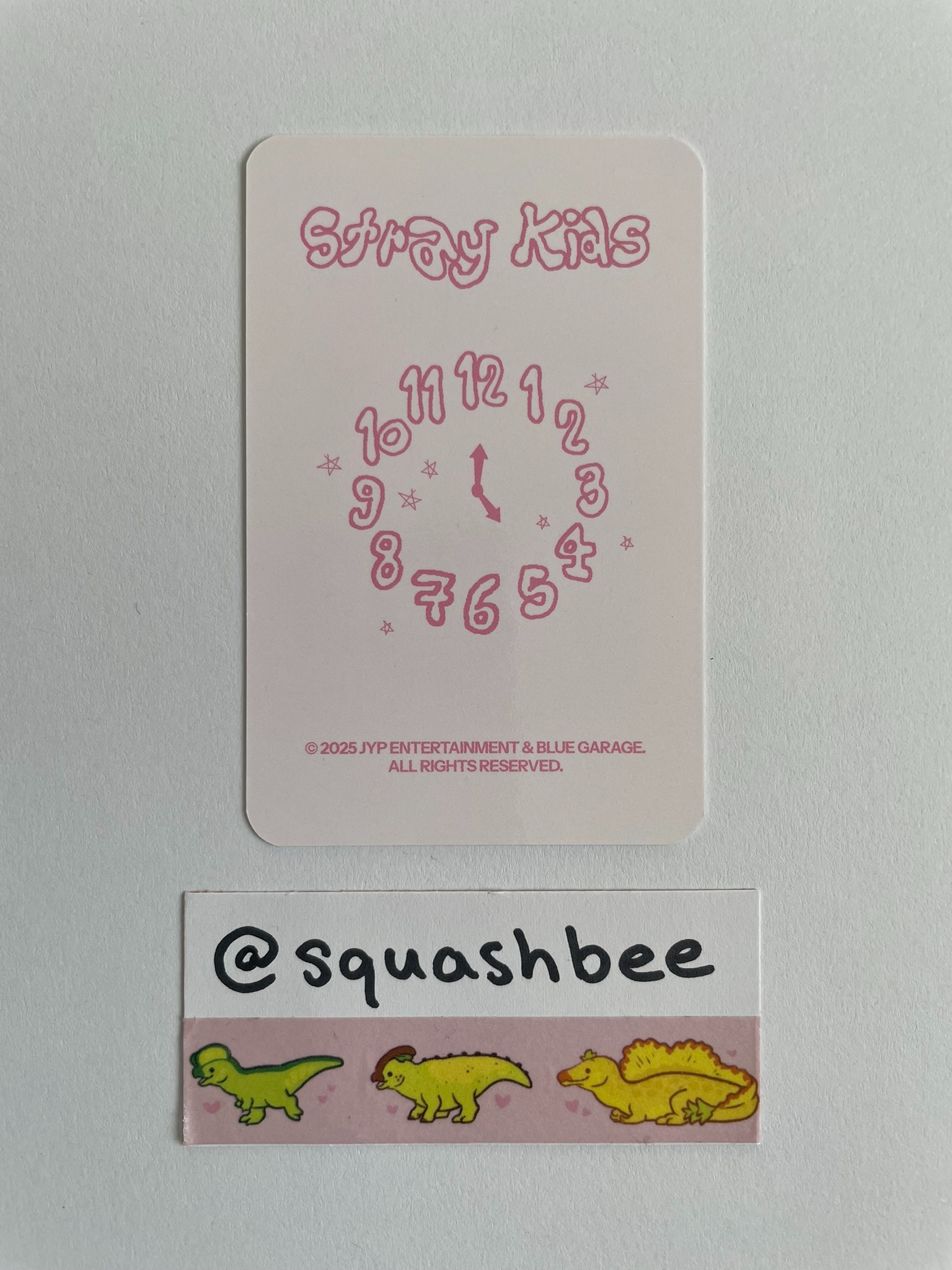 Stray Kids I.N Stray Kids - I.N - 5th Fanmeeting - SKZ 5'Clock Event merch photocard listing photo 2