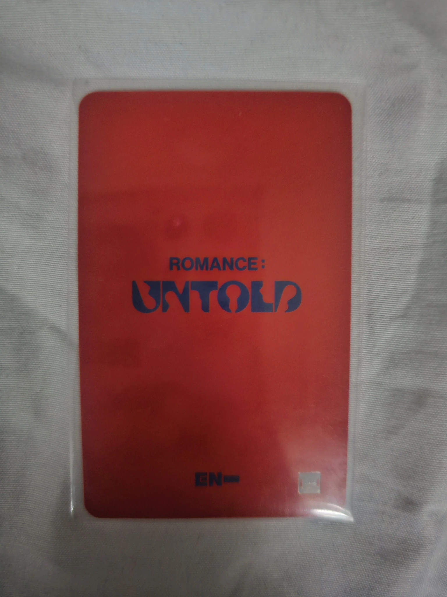 ENHYPEN Evan (Heeseung) ENHYPEN - Heeseung - ROMANCE: UNTOLD Album musicart lucky draw round 1 listing photo 2